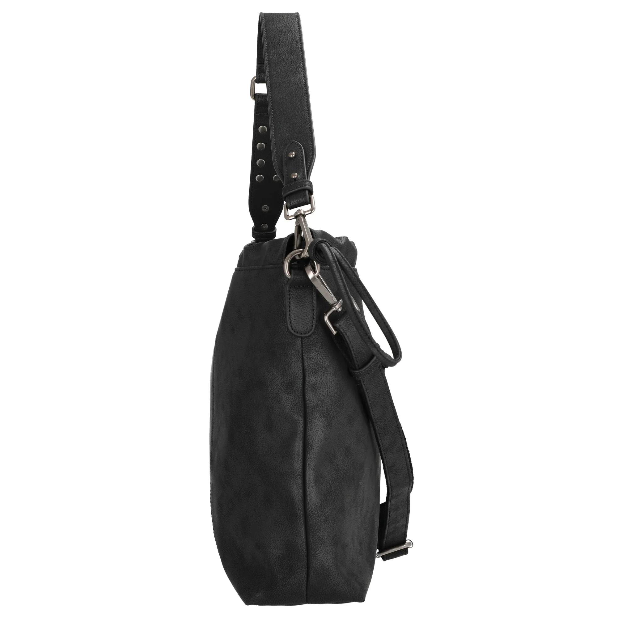 FREDsBRUDER Rebel At Heart Squeezy Hobo - Schultertasche 49 cm (black) - Image 3