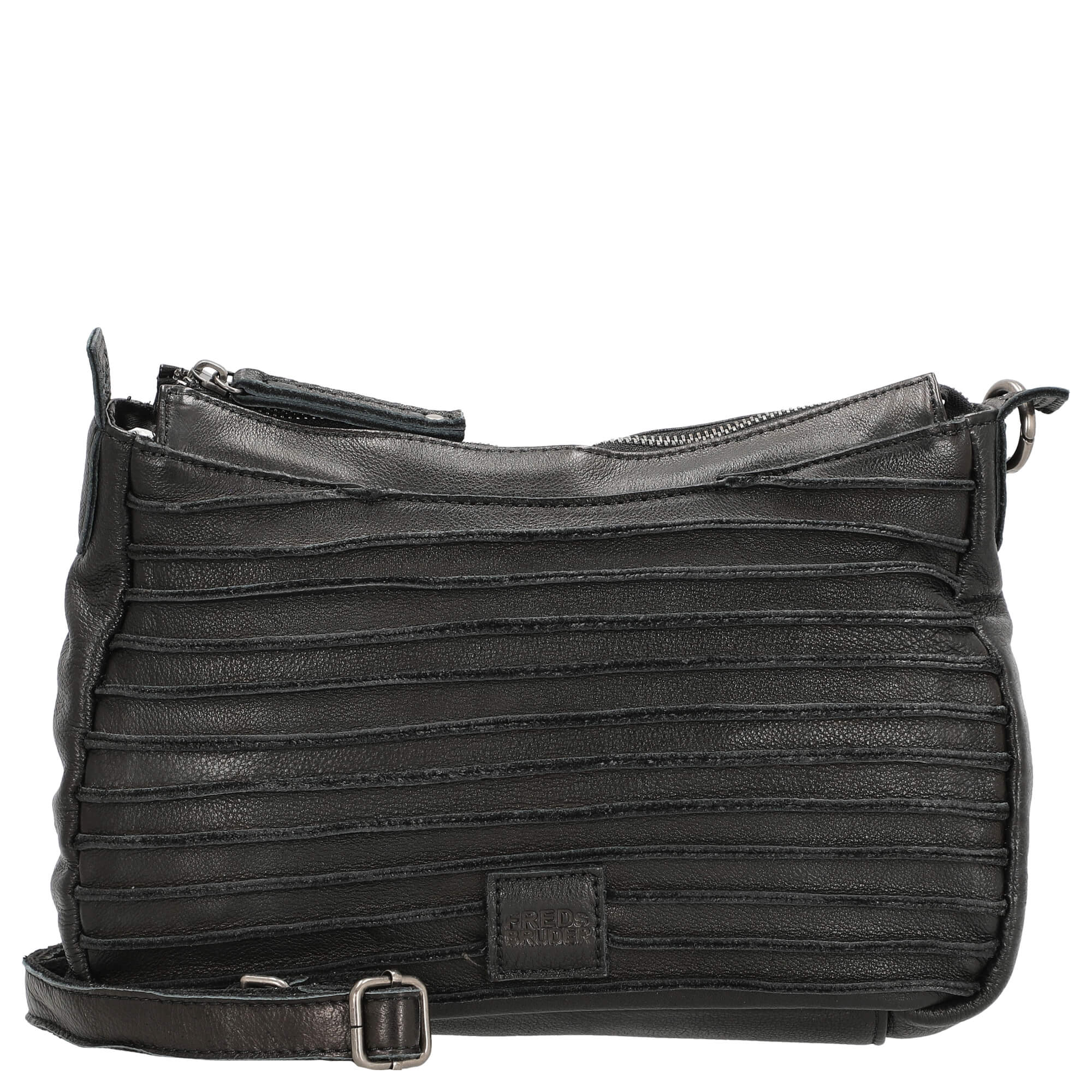 FREDsBRUDER Riffel Likely - Umhängetasche 30 cm (black)