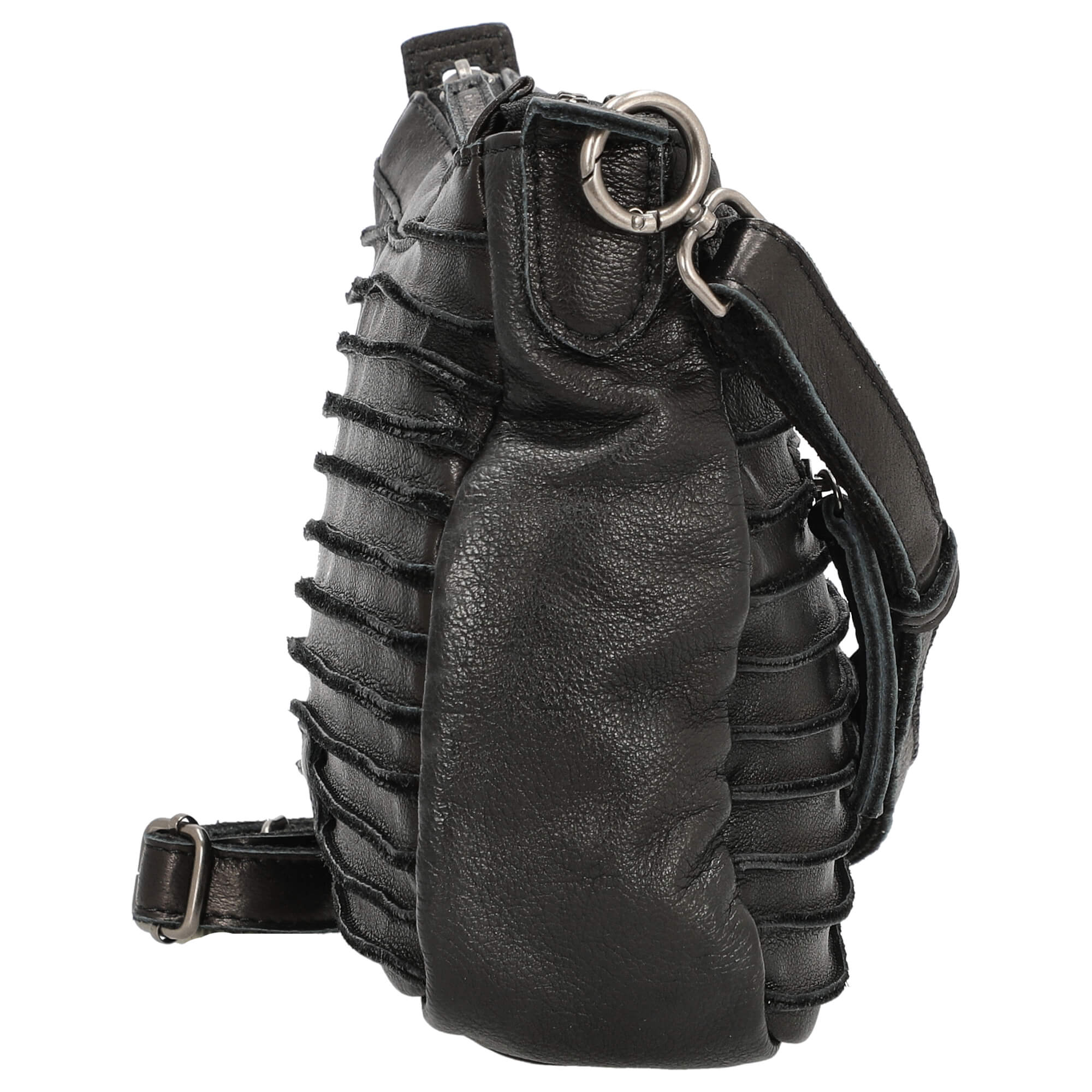 FREDsBRUDER Riffel Likely - Umhängetasche 30 cm (black) - Image 3