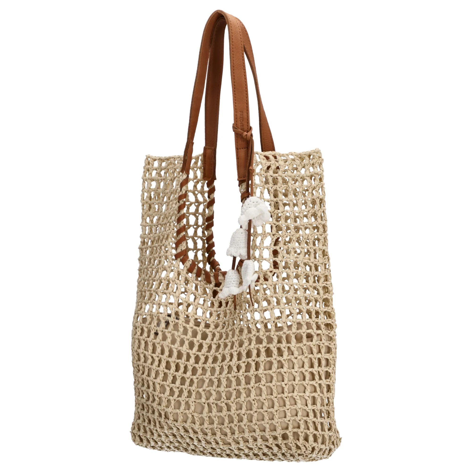 FREDsBRUDER Sun Carrier - Shopper (natural straw & desert brown) - Image 2