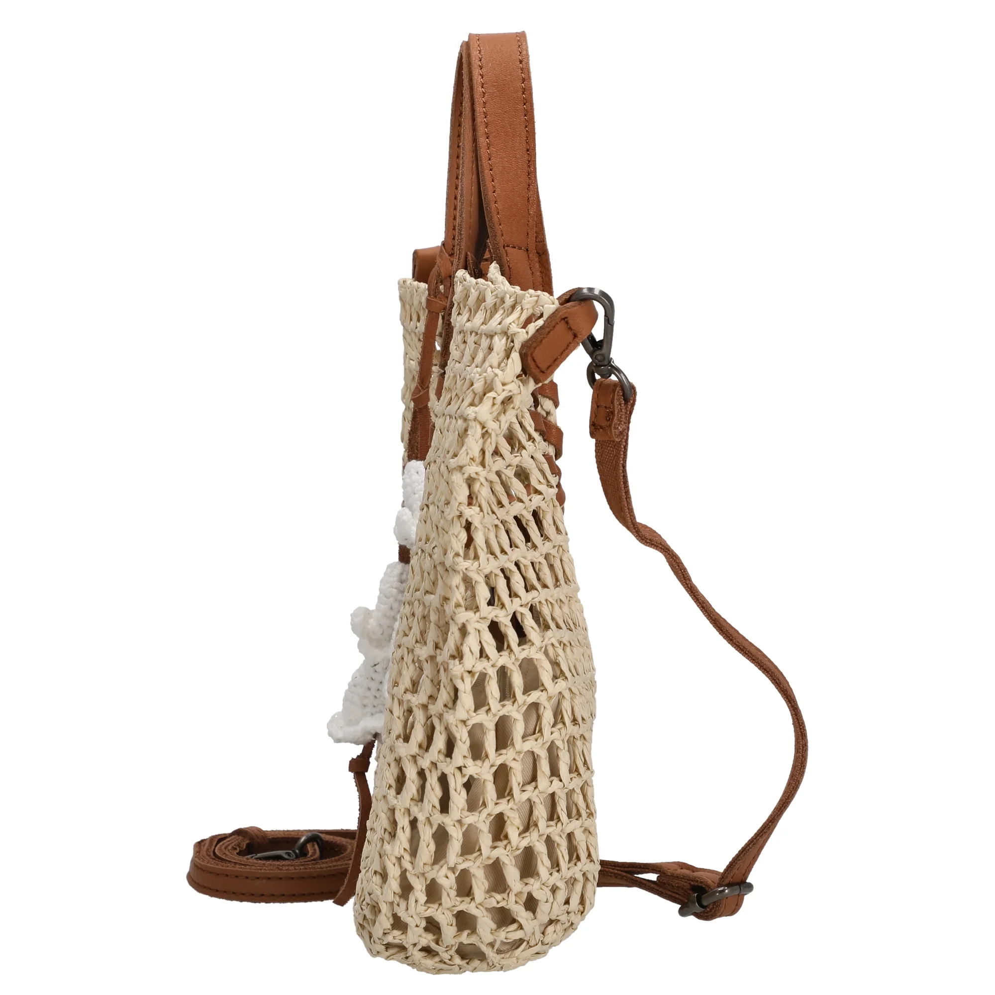 FREDsBRUDER Sun Carrier Square - Shopper (natural straw & desert brown) - Image 3