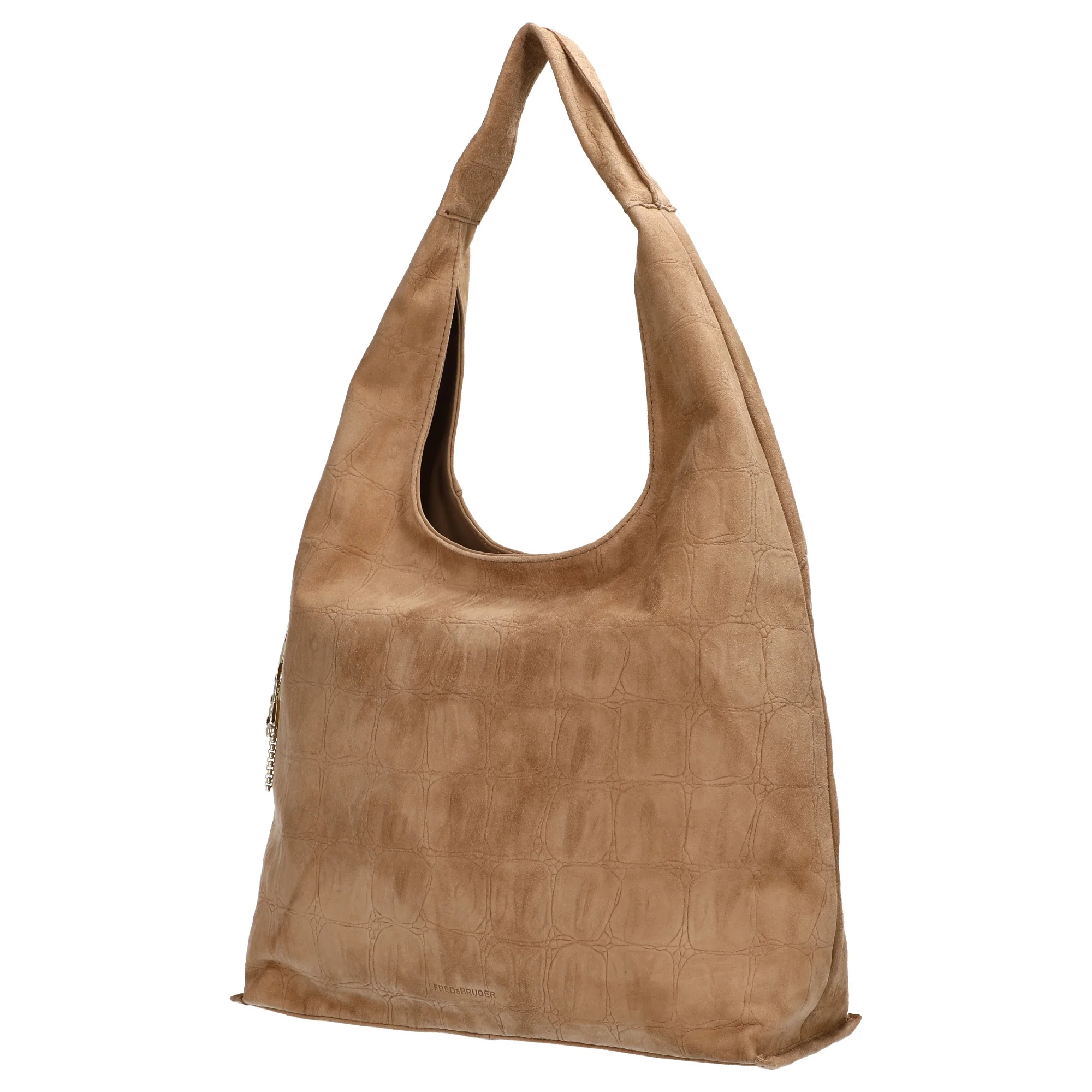 FREDsBRUDER Velvet Wild Hobo - Schultertasche 39 cm (camel) - Image 2