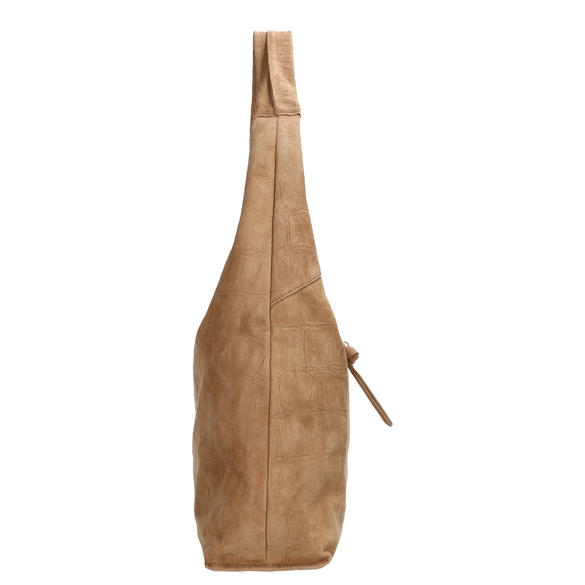 FREDsBRUDER Velvet Wild Hobo - Schultertasche 39 cm (camel) - Image 3