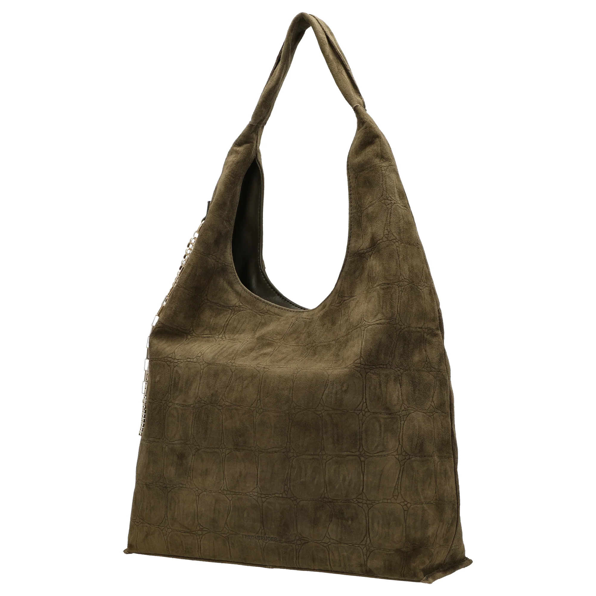 FREDsBRUDER Velvet Wild Hobo - Schultertasche 39 cm (khaki) - Image 2