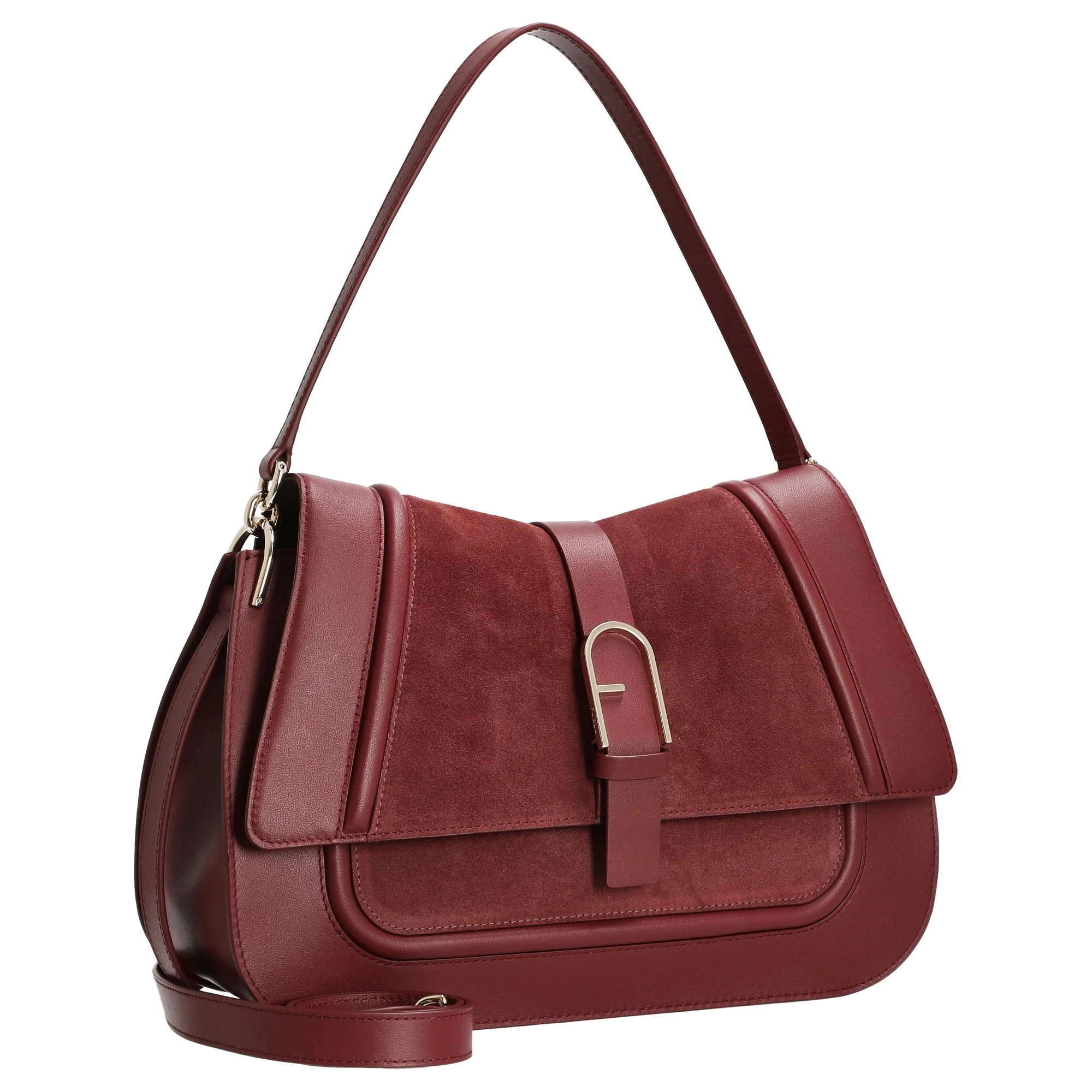 Furla Flow L - Schultertasche 33 cm (toni rubino) - Image 5