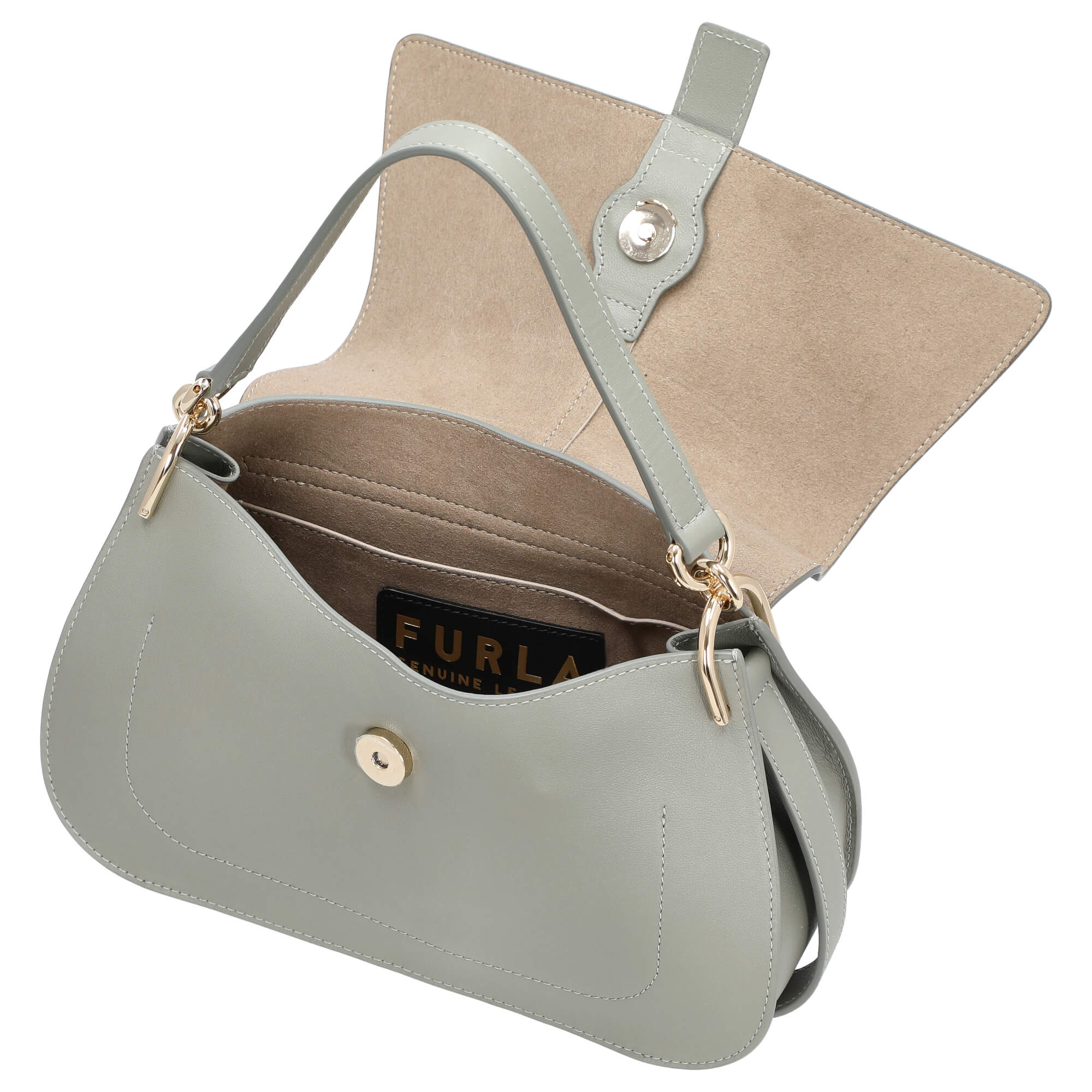 Furla Flow M - Schultertasche 26 cm (agave) - Image 6