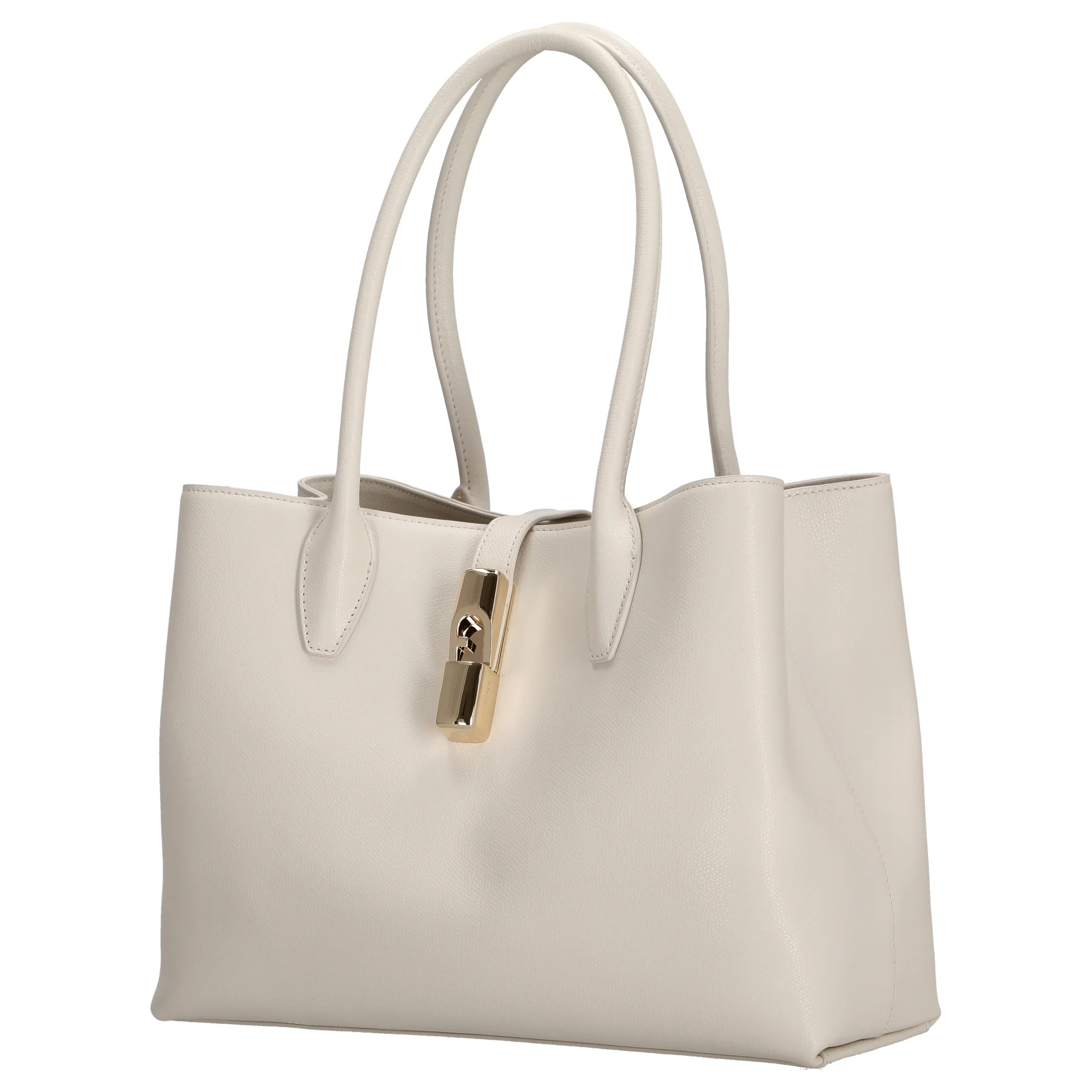 Furla Goccia Tote Base - Henkeltasche M 33 cm (panna) - Image 2