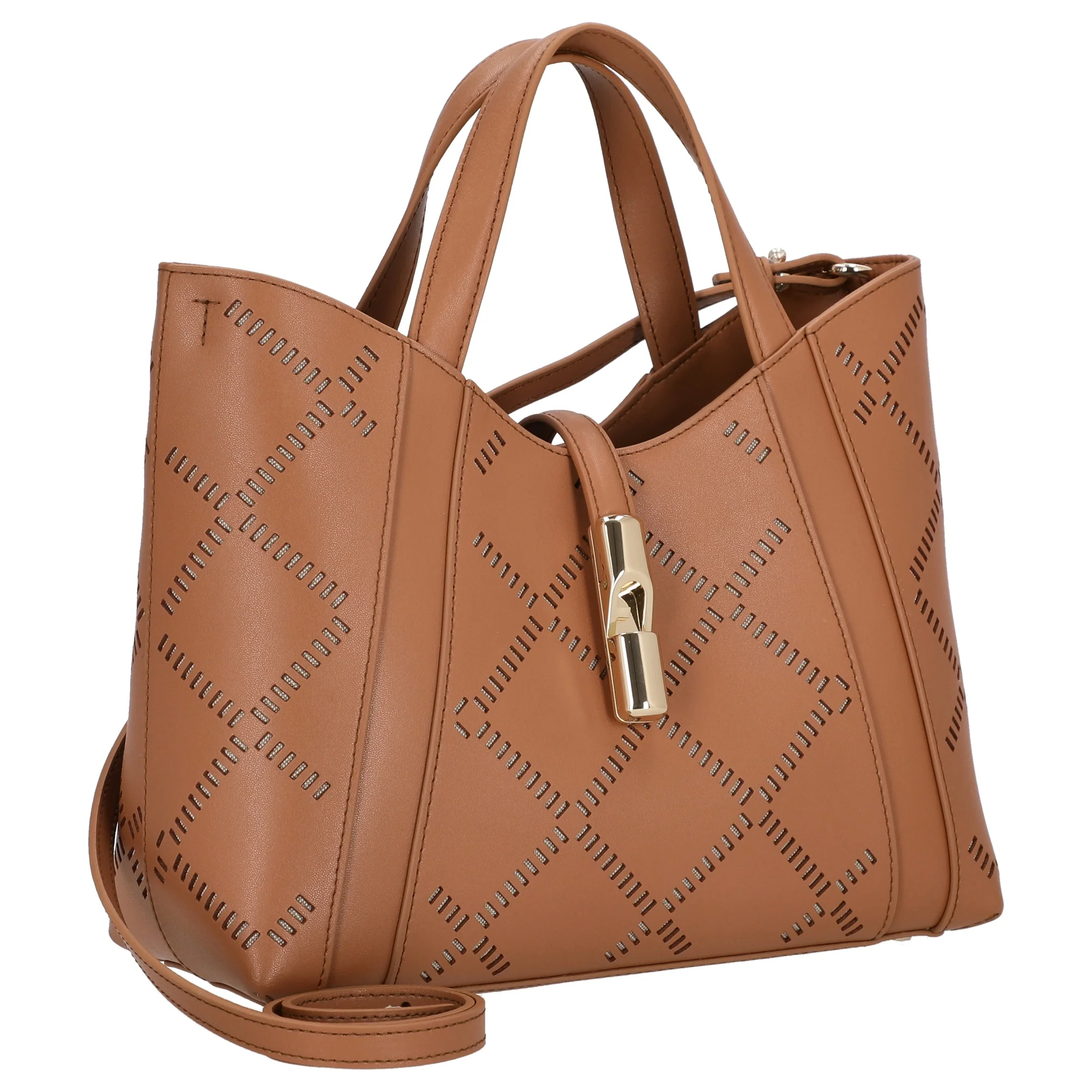Furla Goccia Tote - Henkeltasche S 27 cm (brandy) - Image 5