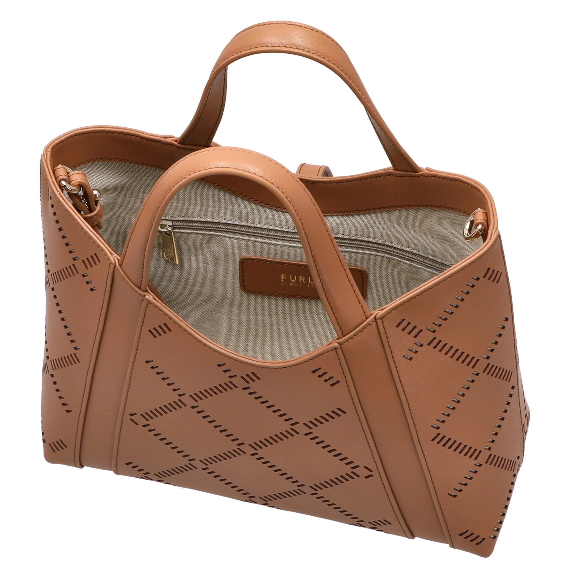 Furla Goccia Tote - Henkeltasche S 27 cm (brandy) - Image 6