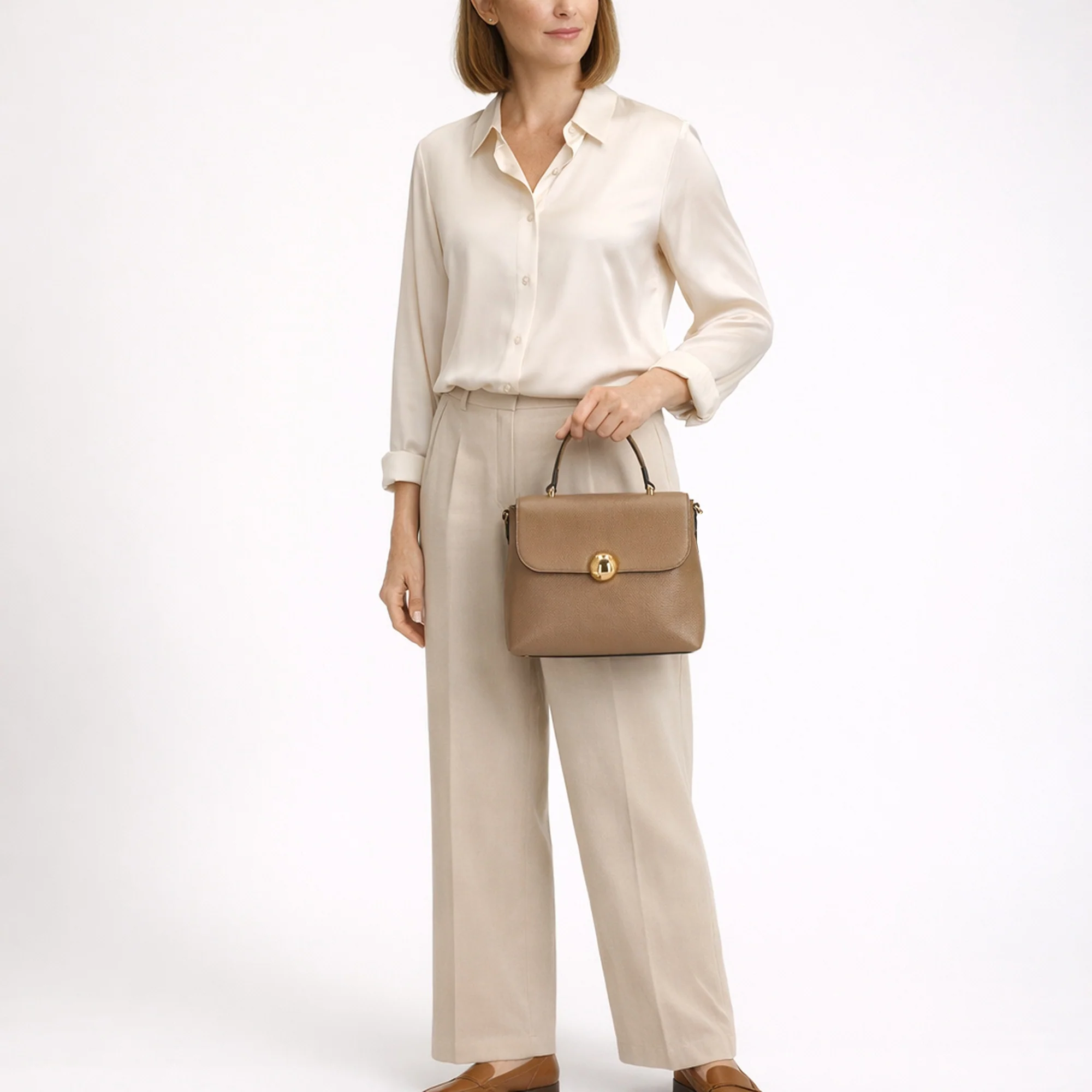 Furla Moonlight - Henkeltasche S 22 cm (toffee) - Image 7
