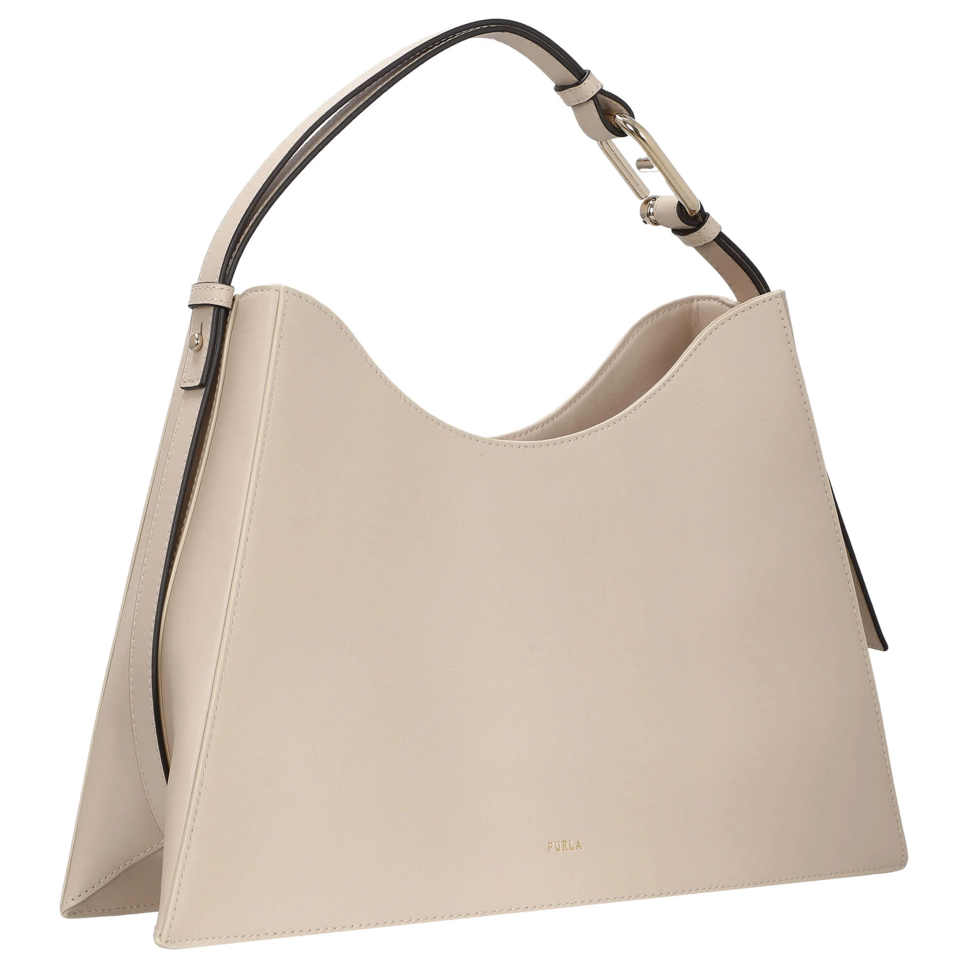 Furla Nuvola L Hobo - Schultertasche 39 cm (avena) - Image 5