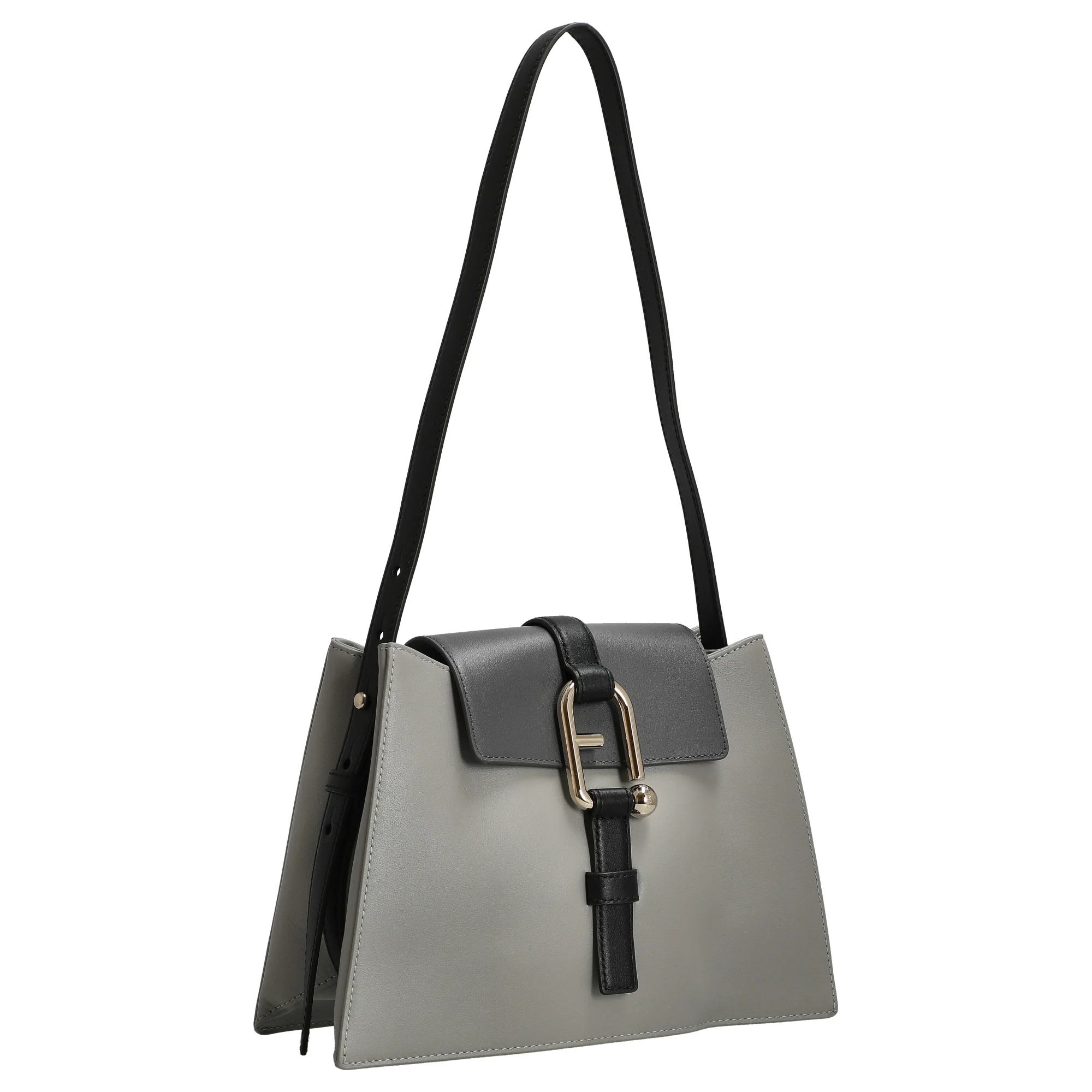 Furla Nuvola S - Schultertasche 27 cm (cenere+soil+nero) - Image 5