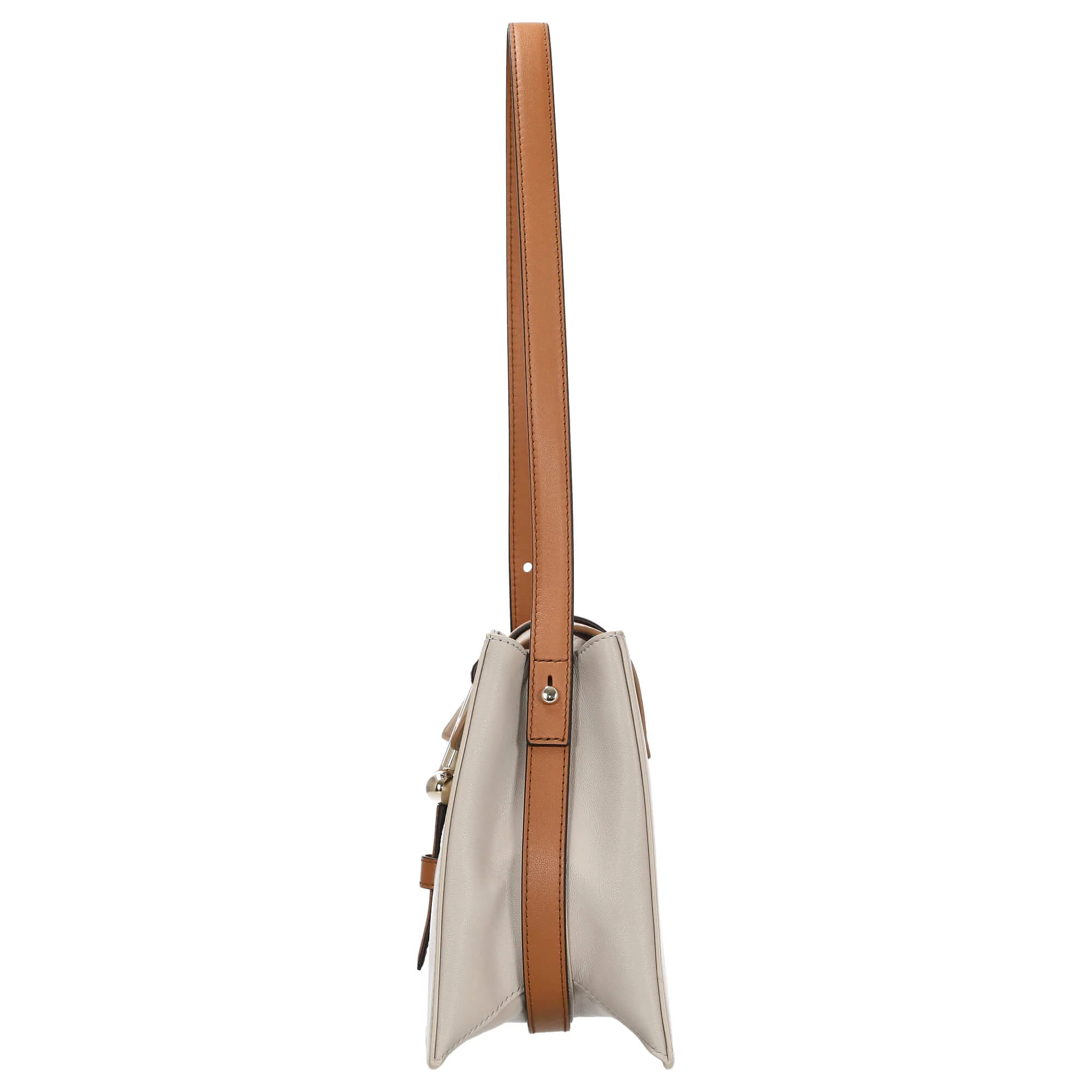 Furla Nuvola S - Schultertasche 27 cm (vaniglia+deserto+brandy) - Image 3