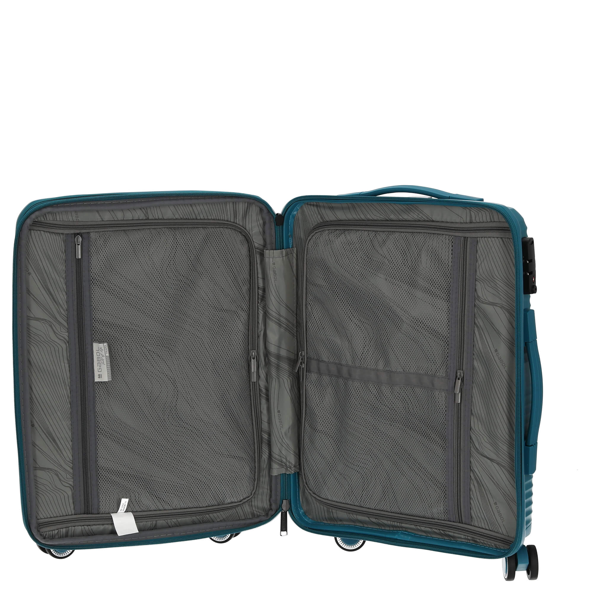 Gabol Akane - 4-Rollen-Kabinentrolley 54 cm (turquoise) - Image 6