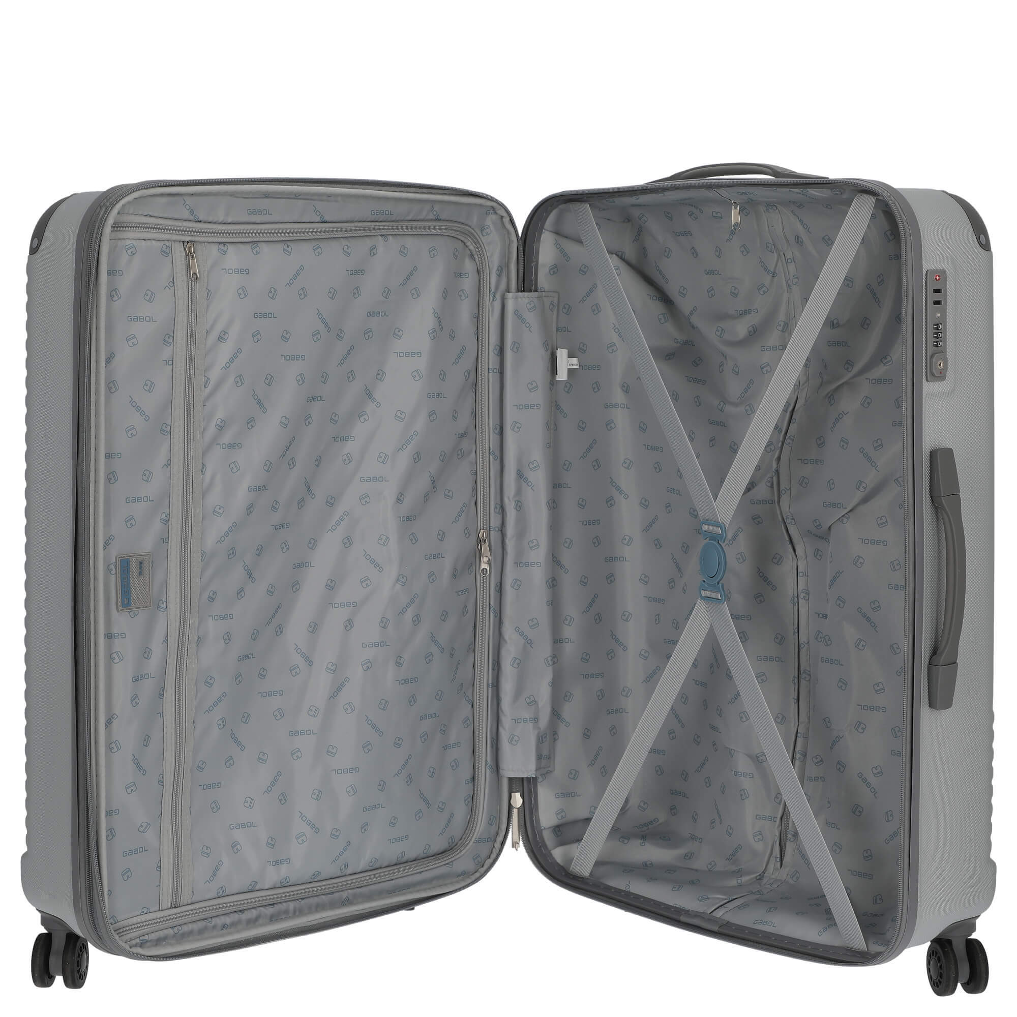 Gabol Balance XP - 4-Rollen-Trolley L 77 cm erw. (plata) - Image 6