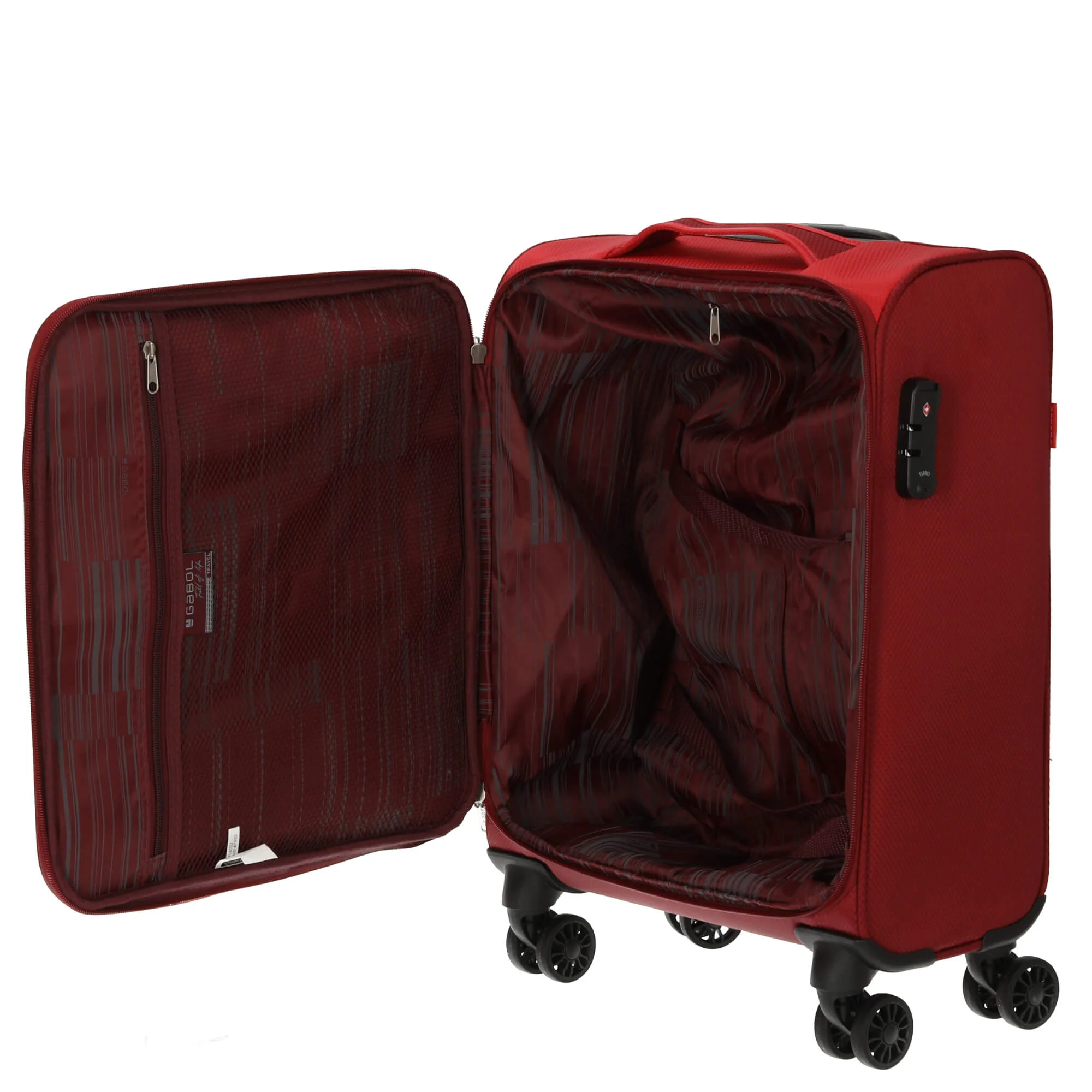 Gabol Cloud - 4-Rollen-Kabinentrolley 55 cm (red) - Image 6