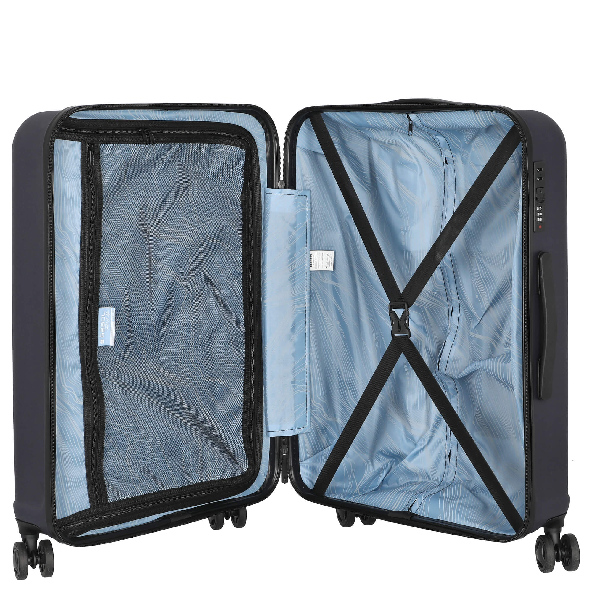 Gabol Jet - 4-Rollen-Trolley 66 cm M (blue) - Image 6