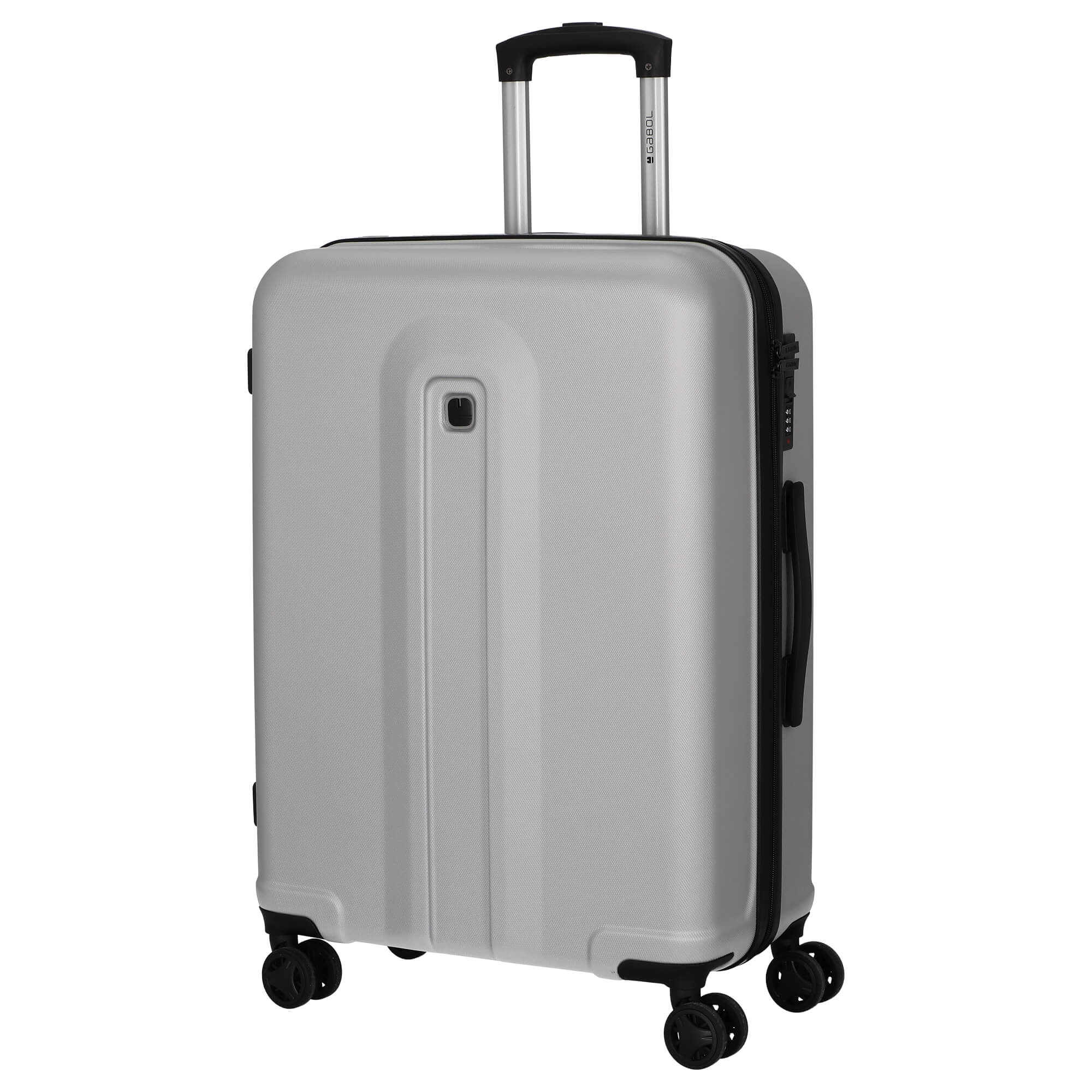 Gabol Jet - 4-Rollen-Trolley 66 cm M (silver) - Image 2