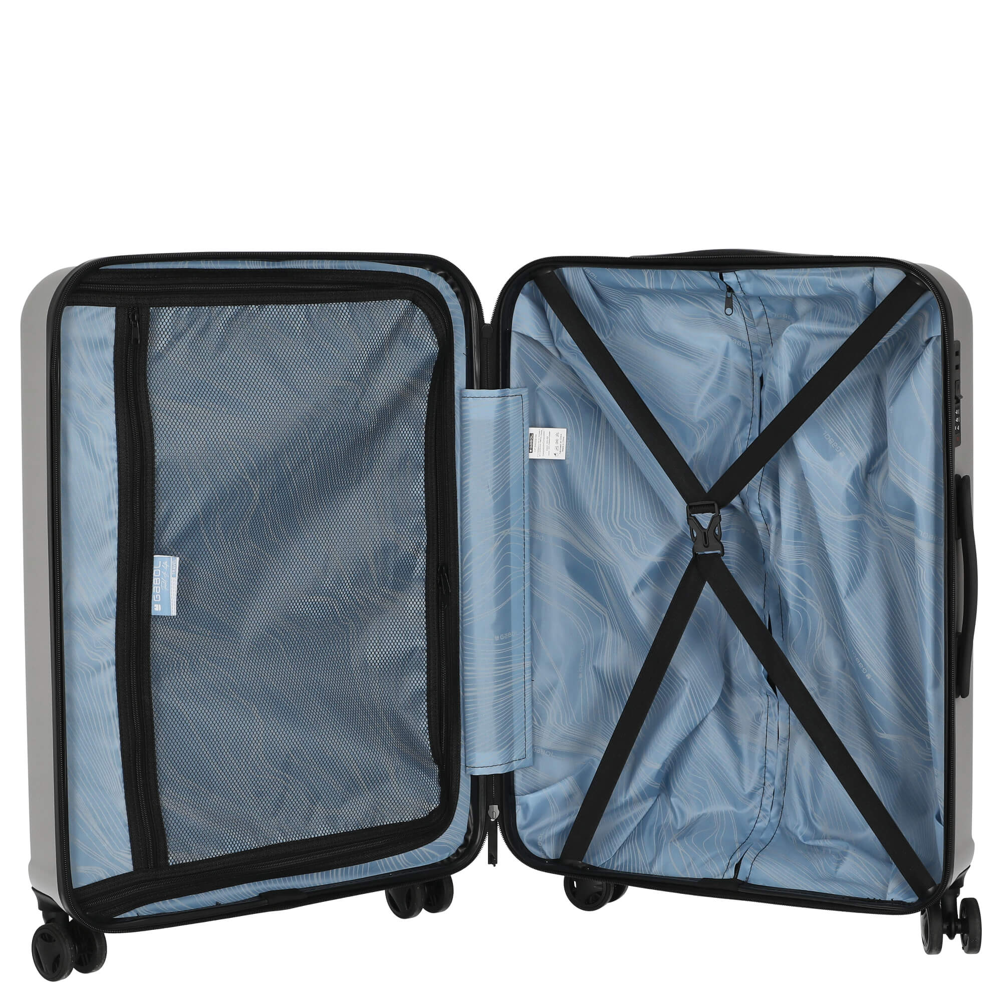 Gabol Jet - 4-Rollen-Trolley 66 cm M (silver) - Image 6