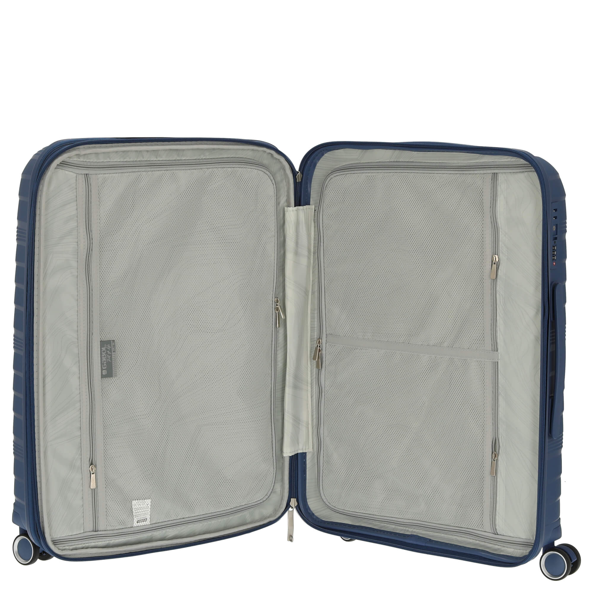 Gabol Kiba - 4-Rollen-Trolley 66 cm M (blue) - Image 6