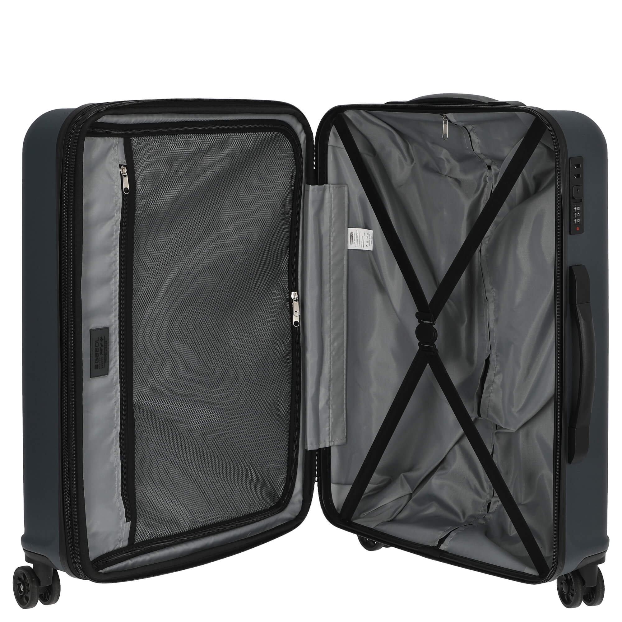 Gabol Limit - 4-Rollen-Trolley M 67 cm erw. (gris) - Image 6