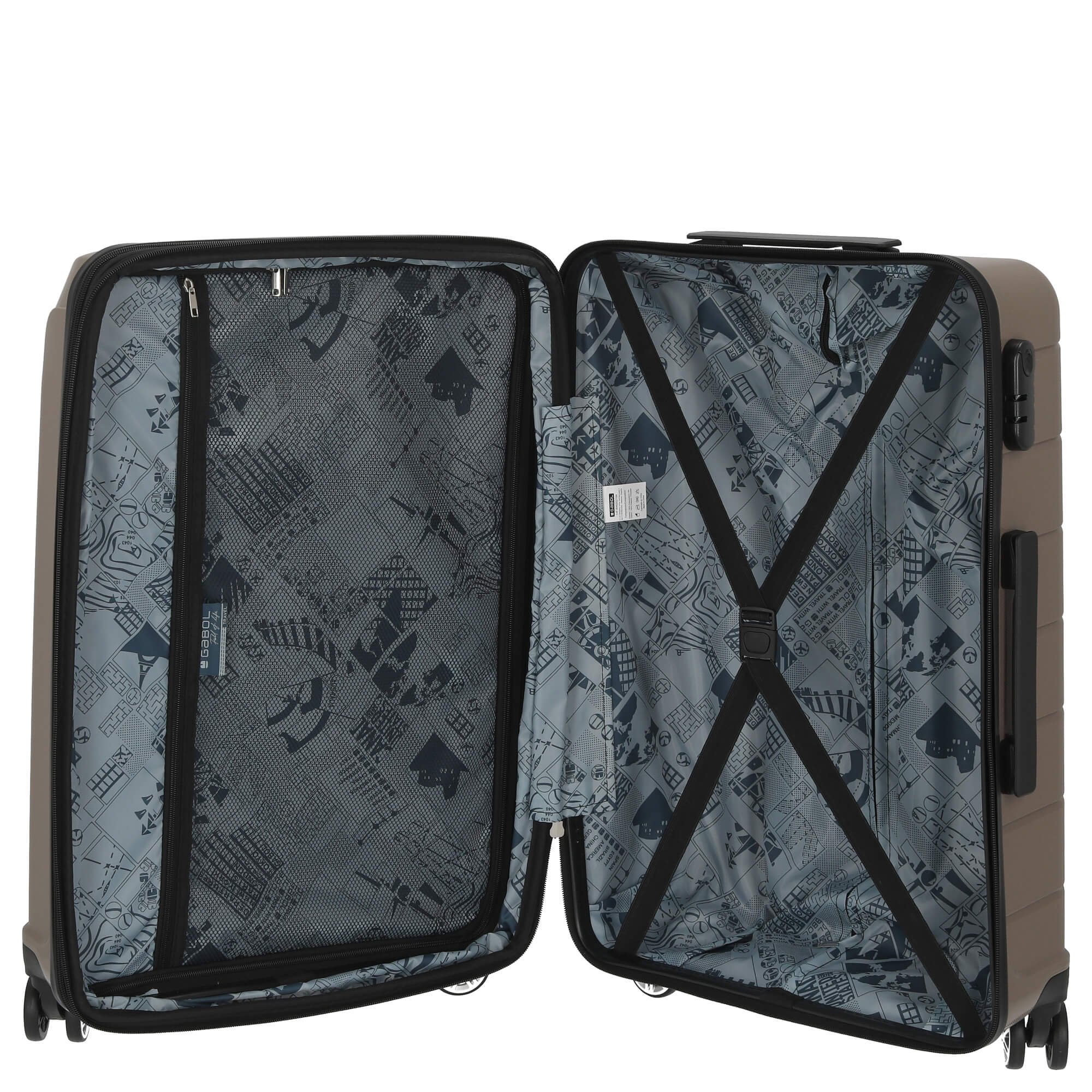Gabol Midori - 4-Rollen-Trolley 66 cm M (stone) - Image 6