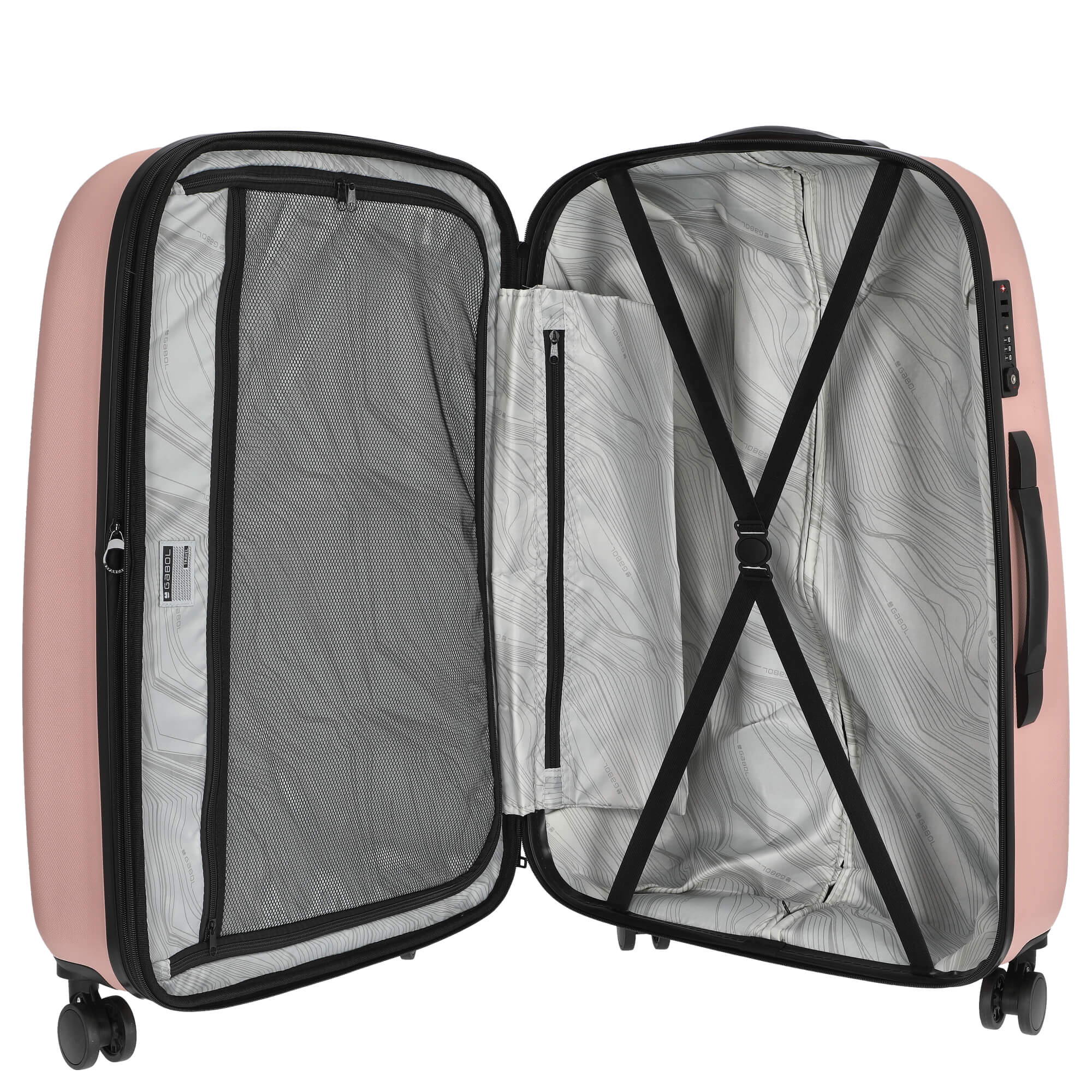 Gabol Paradise XP - 4-Rollen-Trolley L 77 cm erw. (rosa) - Image 6