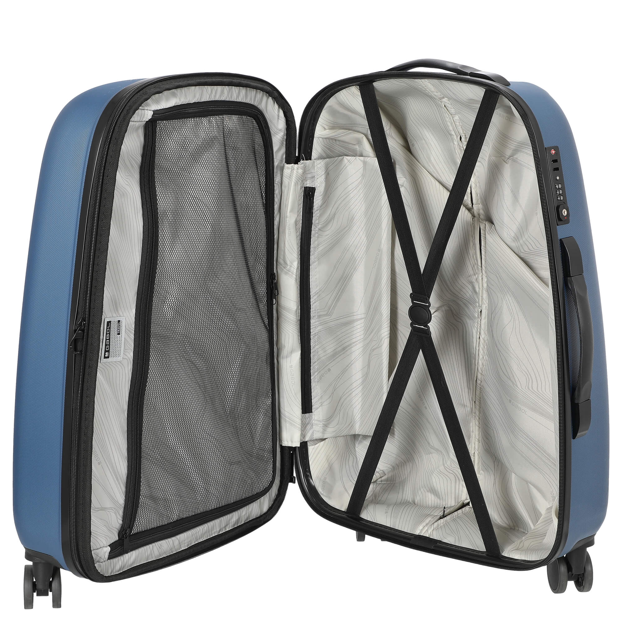 Gabol Paradise XP - 4-Rollen-Trolley M 67 cm erw. (azul) - Image 6