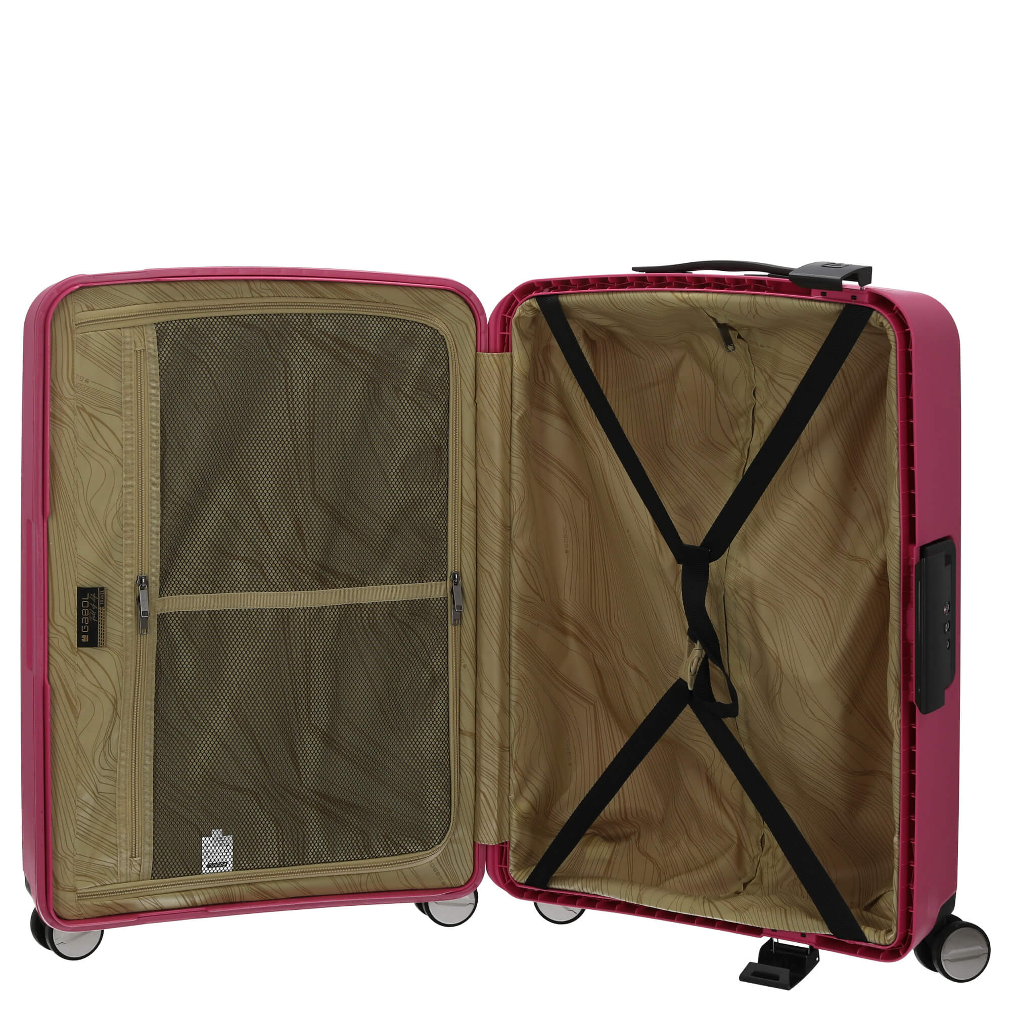 Gabol Sendai - 4-Rollen-Trolley 67 cm M (fucsia) - Image 6