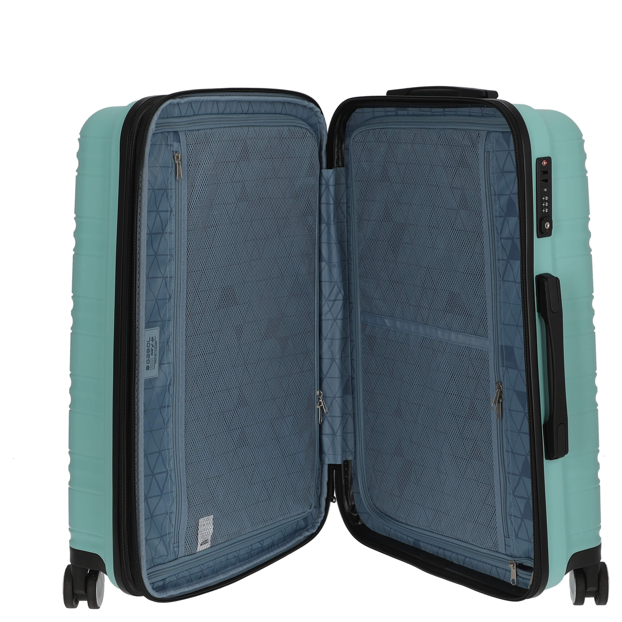 Gabol Uyiko - 4-Rollen-Trolley M 65.5 cm erw. (verde menta) - Image 6