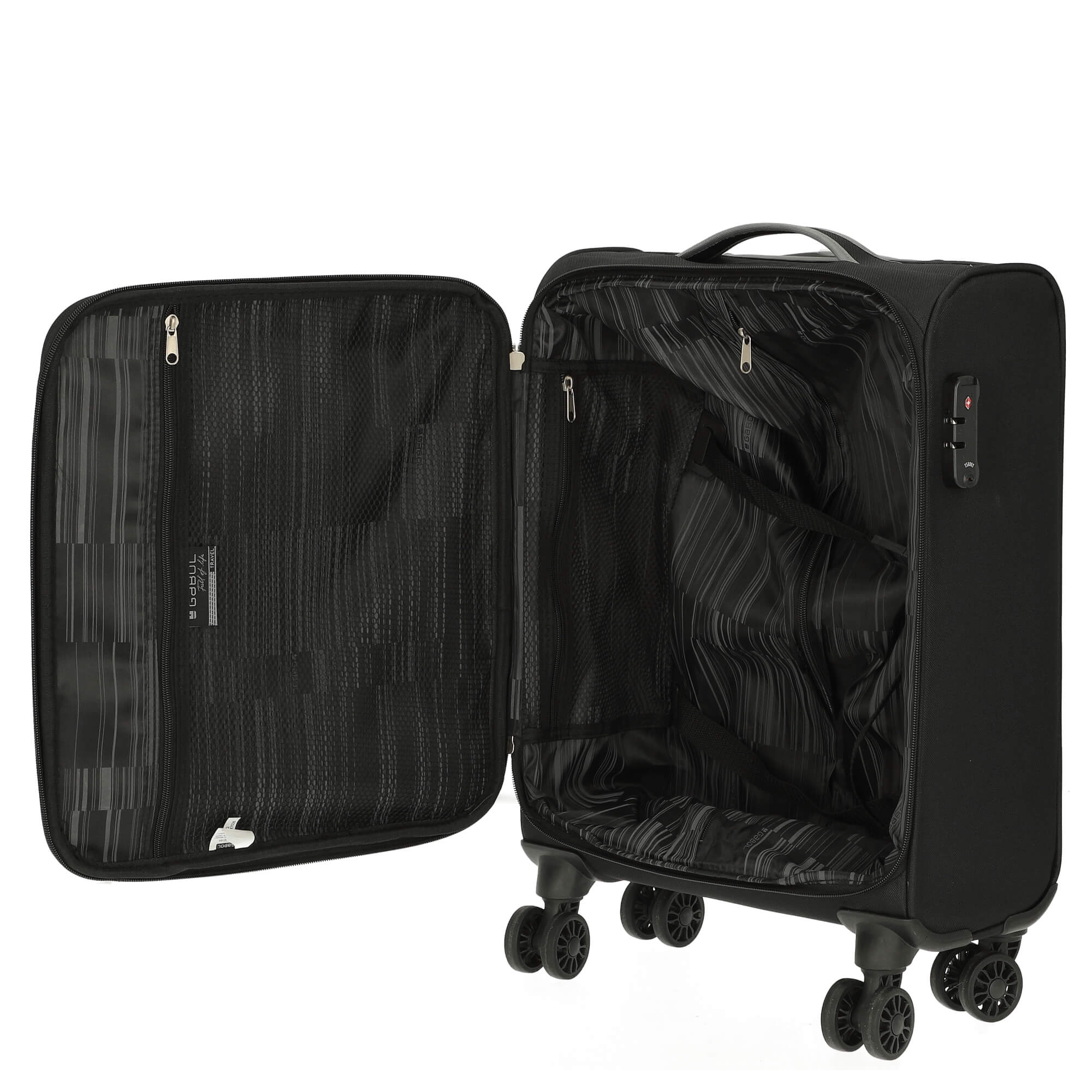 Gabol Zambia - 4-Rollen-Kabinentrolley 55 cm (black) - Image 6