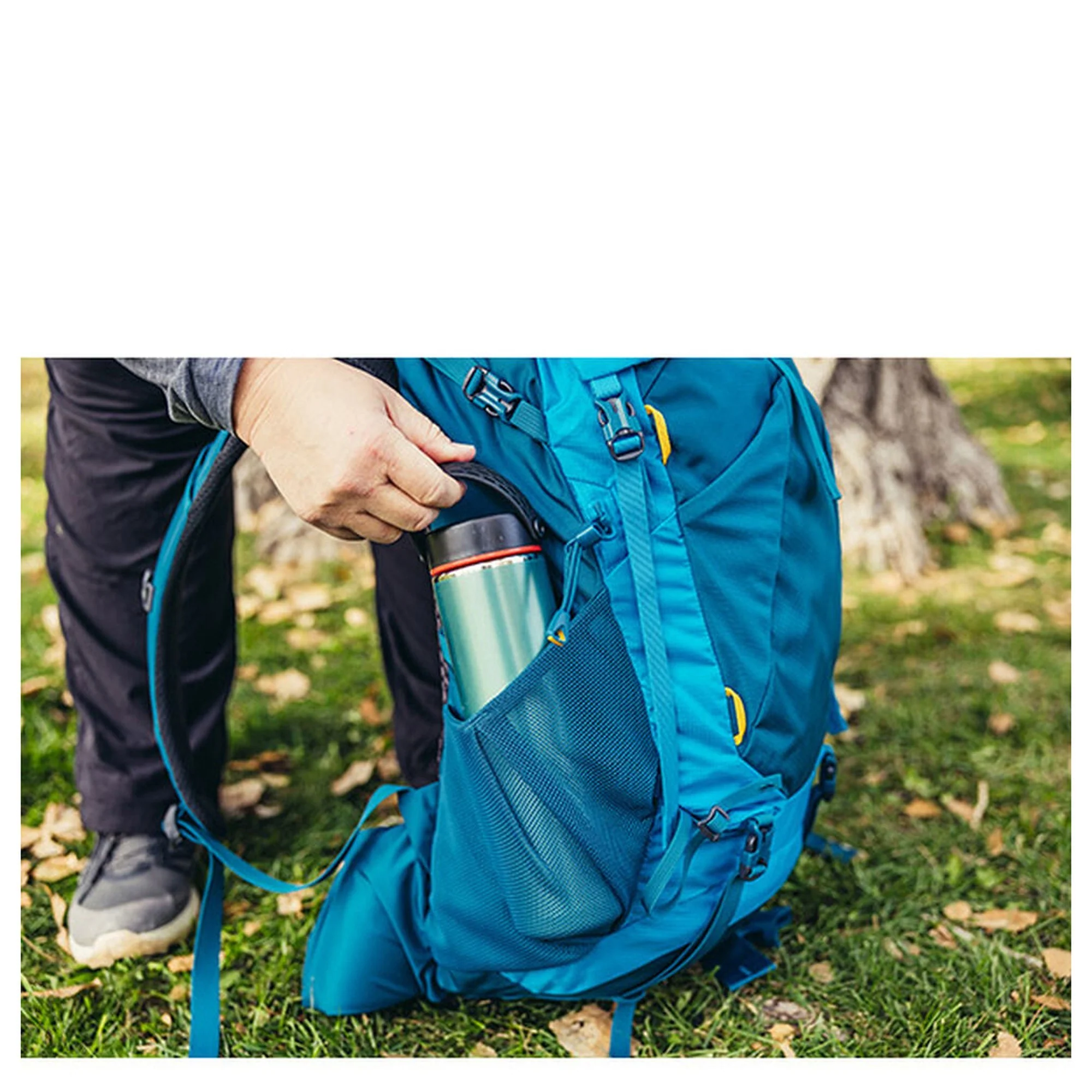 Gregory Amber 44 Plus - Women's Wanderrucksack 63.5 cm (coral blue) - Image 3