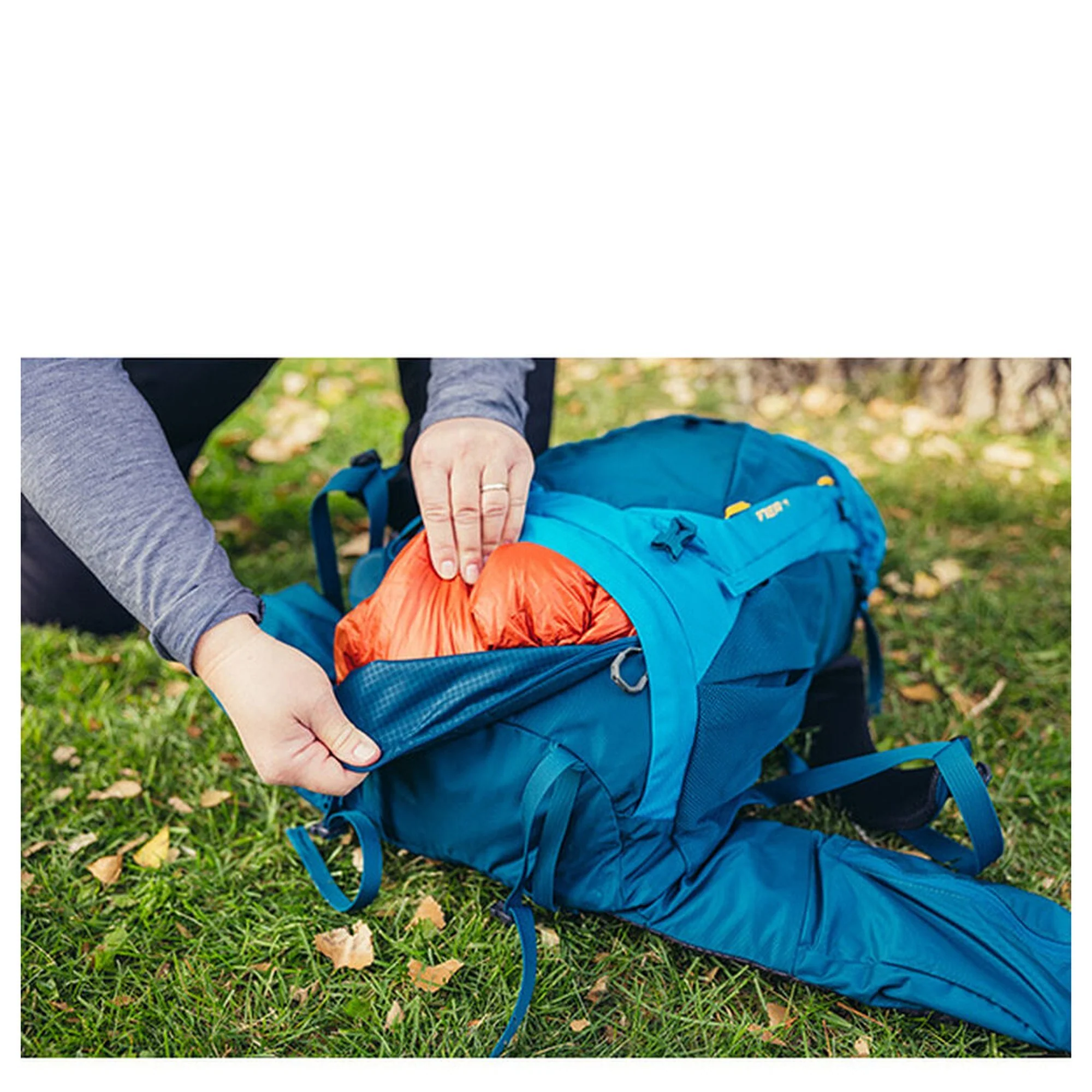 Gregory Amber 44 Plus - Women's Wanderrucksack 63.5 cm (coral blue) - Image 4