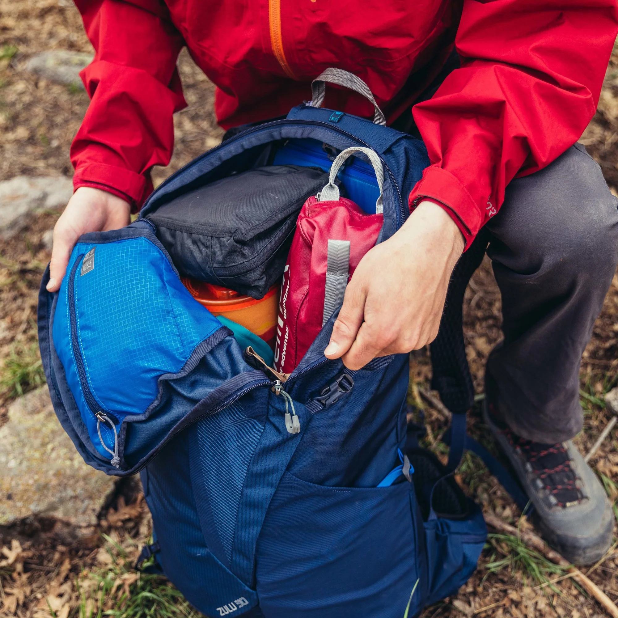 Gregory Zulu 30 SM/MD - Wanderrucksack 60 cm (halo blue) - Image 7