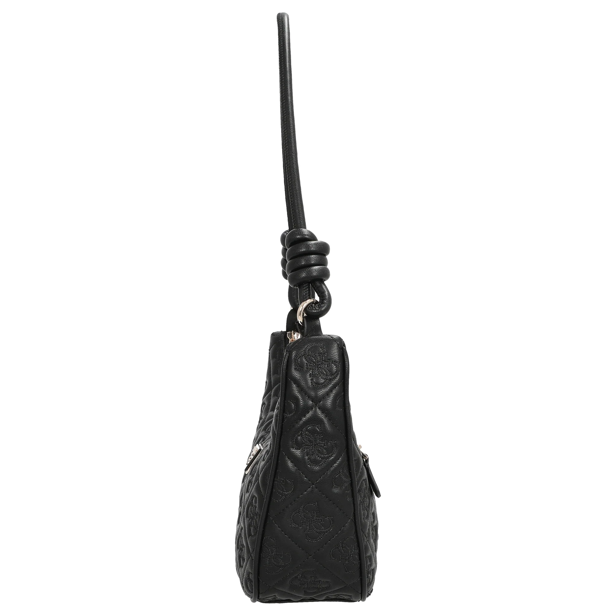 Guess Adelasia Top Zip - Schultertasche 24 cm (Black) - Image 3