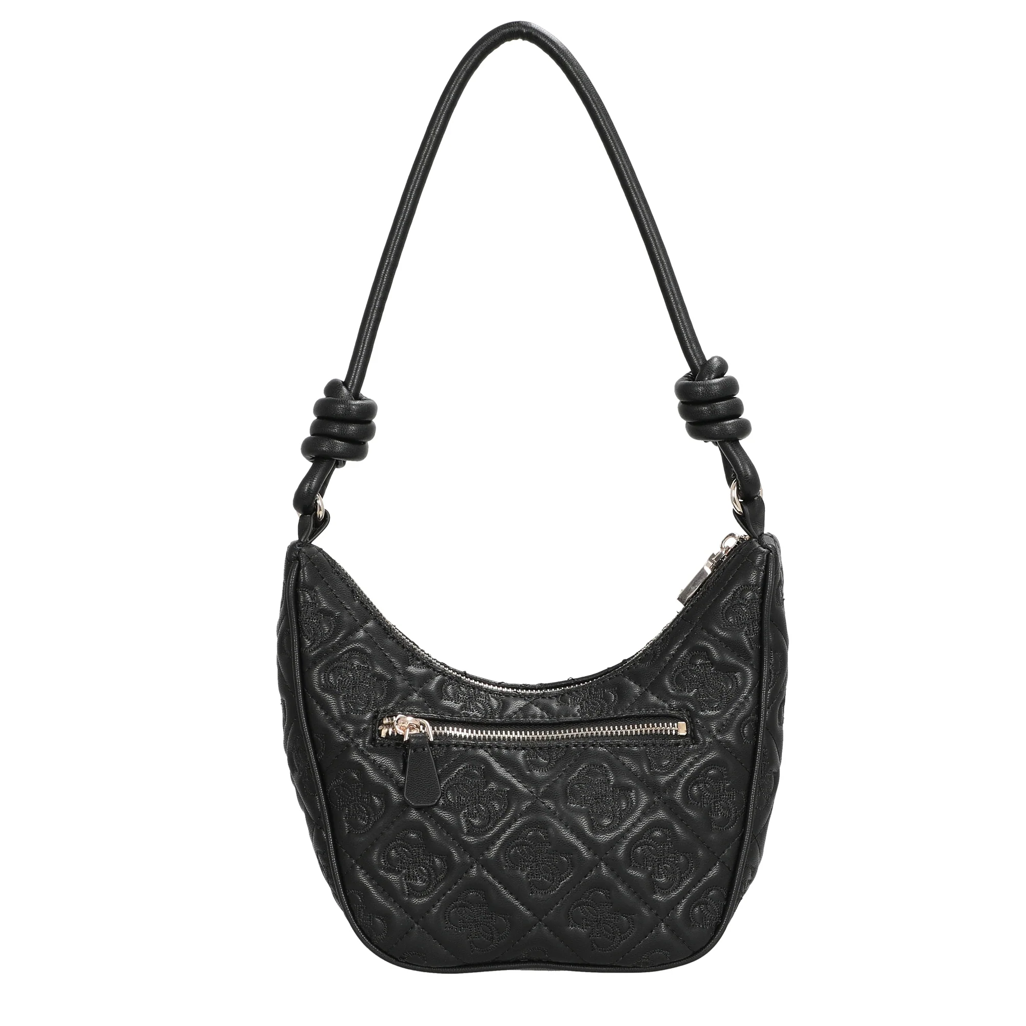 Guess Adelasia Top Zip - Schultertasche 24 cm (Black) - Image 4