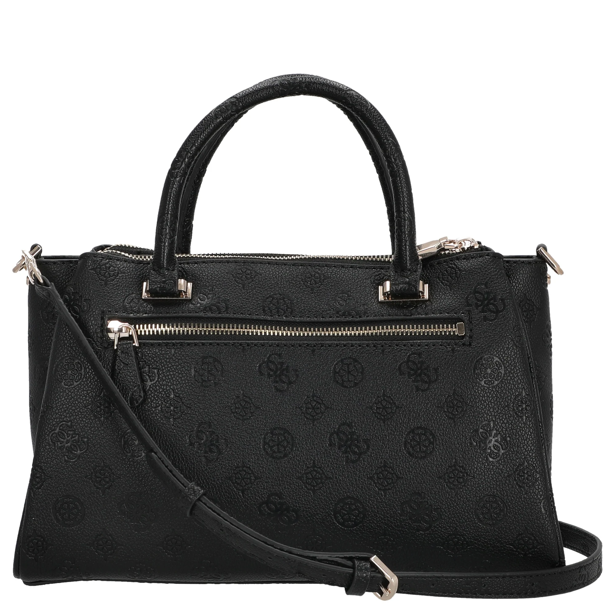 Guess Anise Triple Comp Satchel - Henkeltasche 30.5 cm (black logo) - Image 4