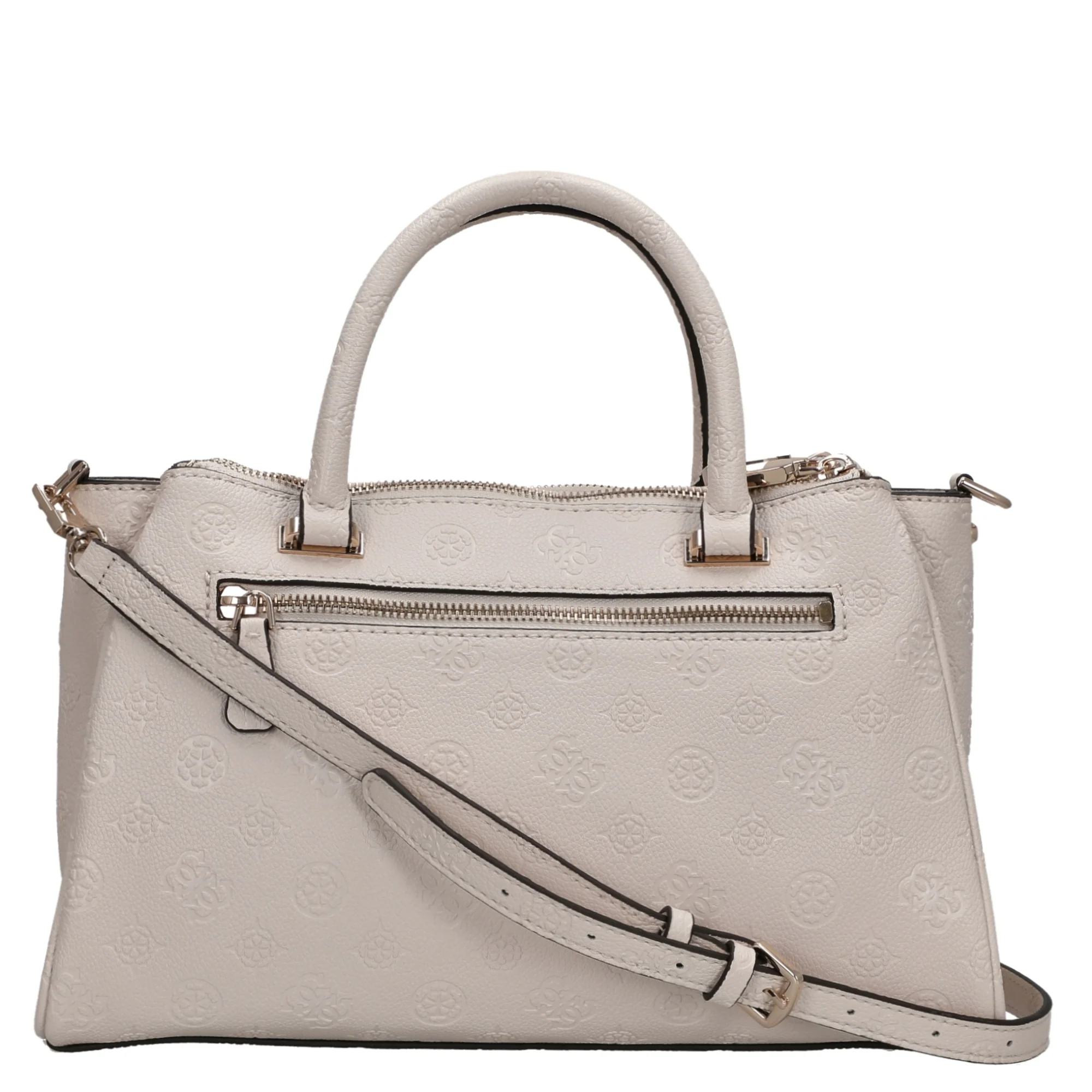 Guess Anise Triple Comp Satchel - Henkeltasche 30.5 cm (stone logo) - Image 4