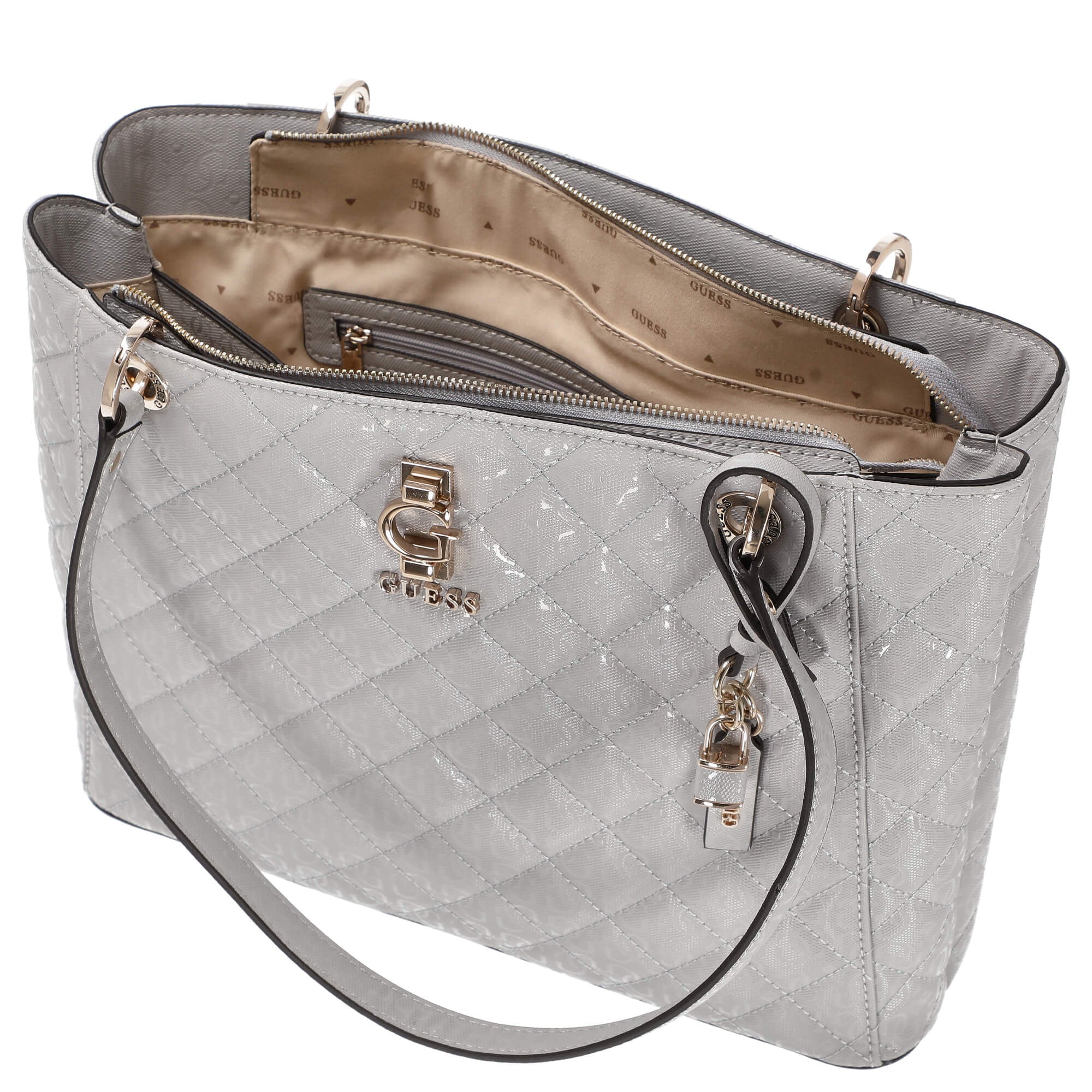 Guess Bessey - Shopper 37 cm (lavender grey) - Image 6