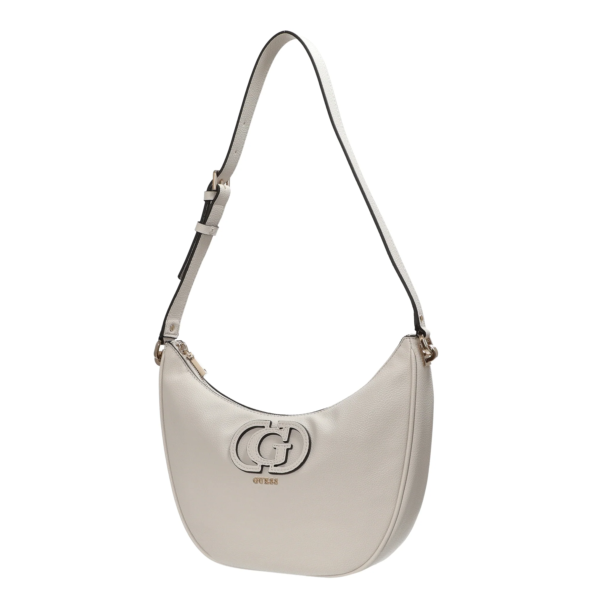 Guess Calebra Hobo - Umhängetasche 19 cm (off white) - Image 2