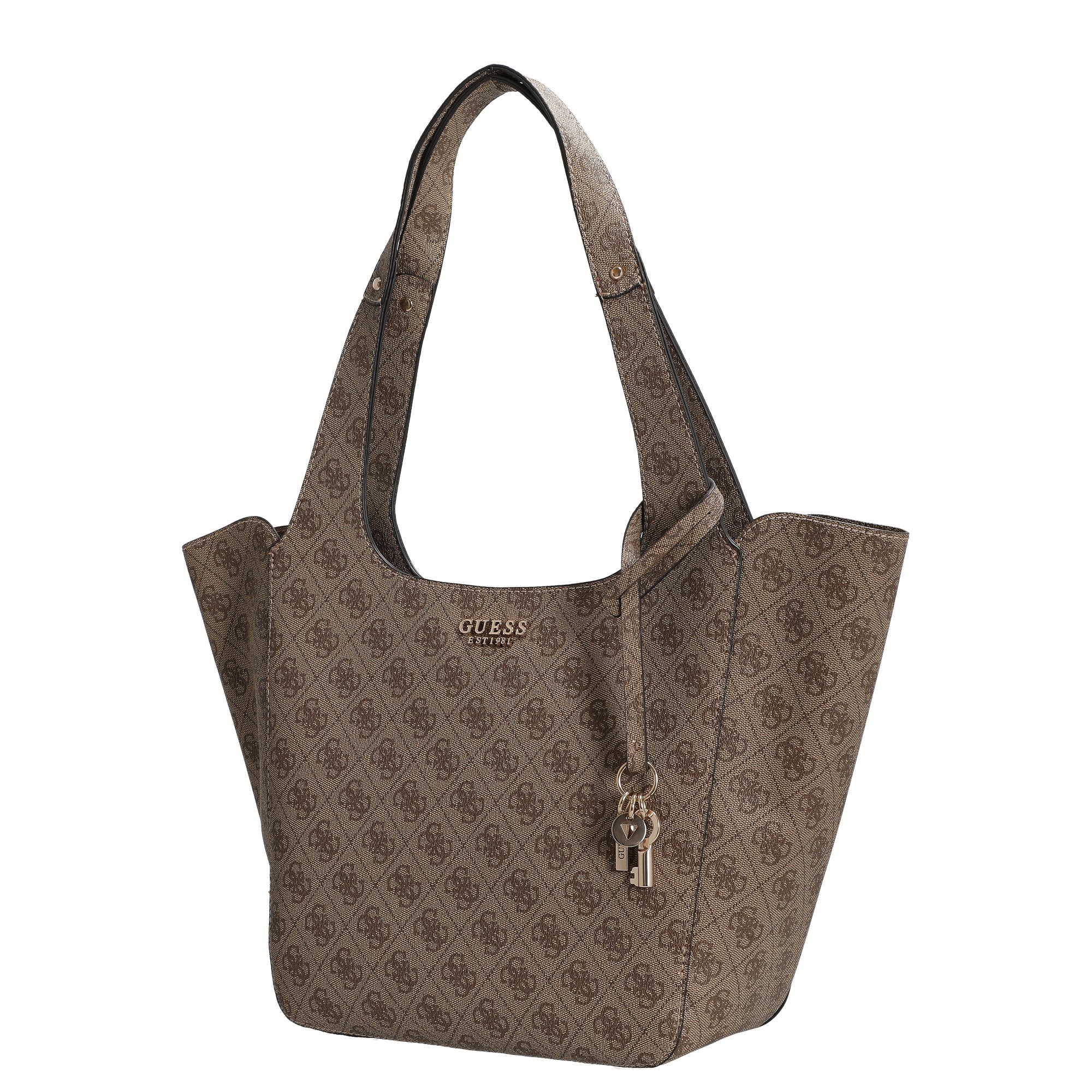 Guess Calista 2 in 1 Tote - Shopper 26 cm (latte logo) - Image 2