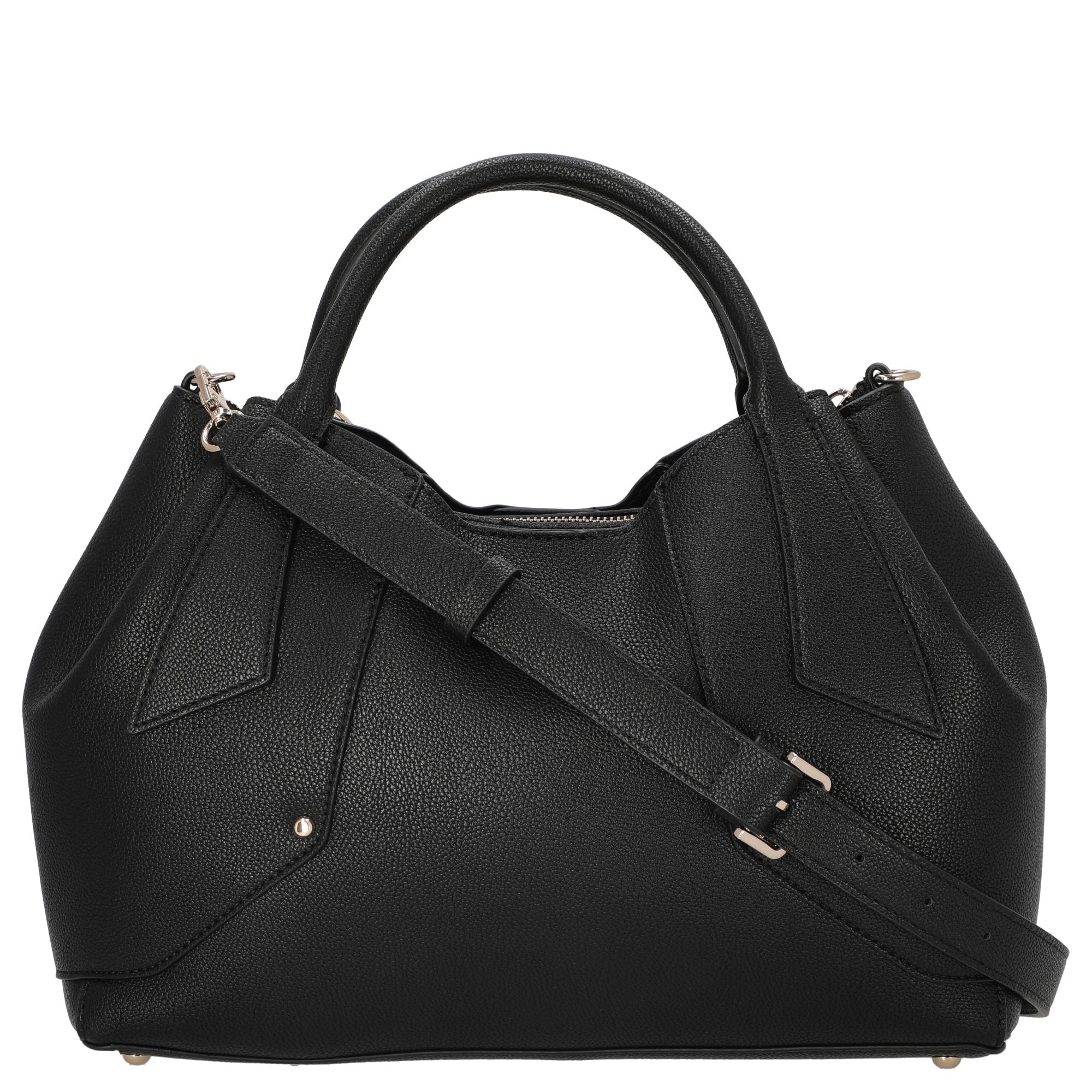 Guess Darcy Girlfriend Satchel - Henkeltasche 35 cm (black) - Image 4