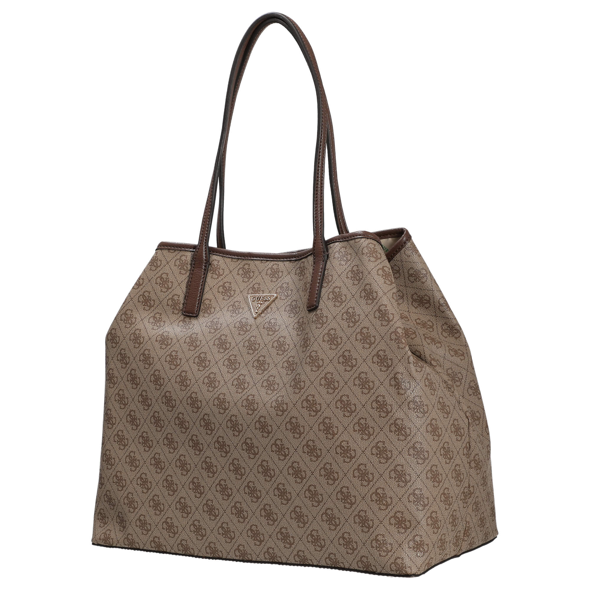 Guess Eco Victtoria - Shopper 2in1 L 40 cm (latte logo/brown) - Image 2