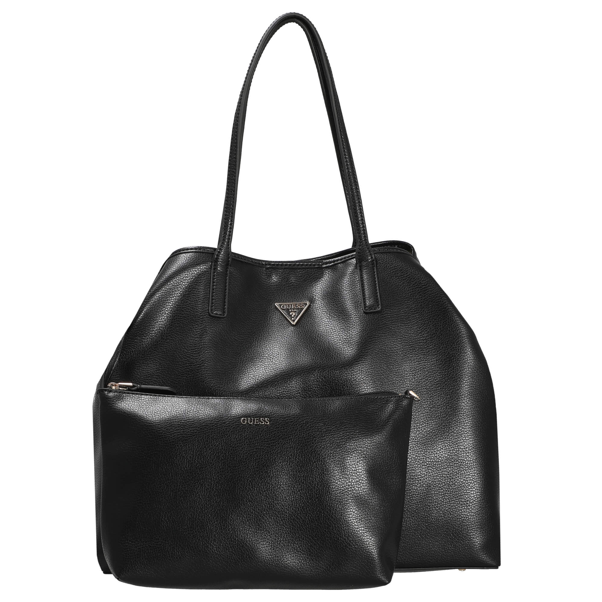 Guess Eco Vittoria - Shopper L mit herausnehmbarer Pouch 40 cm (black) - Image 2