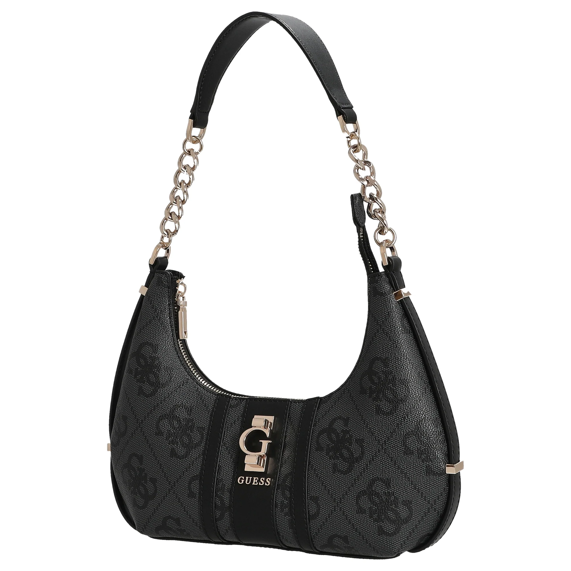 Guess Erenia Top Zip - Schultertasche (coal logo) - Image 2