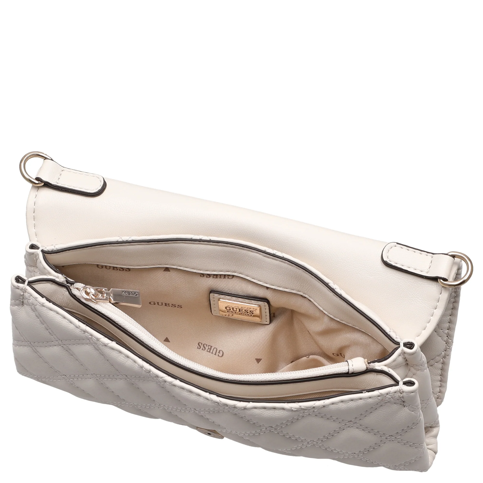 Guess Giully II Xbody - Clutch 21 cm (off white) - Image 6