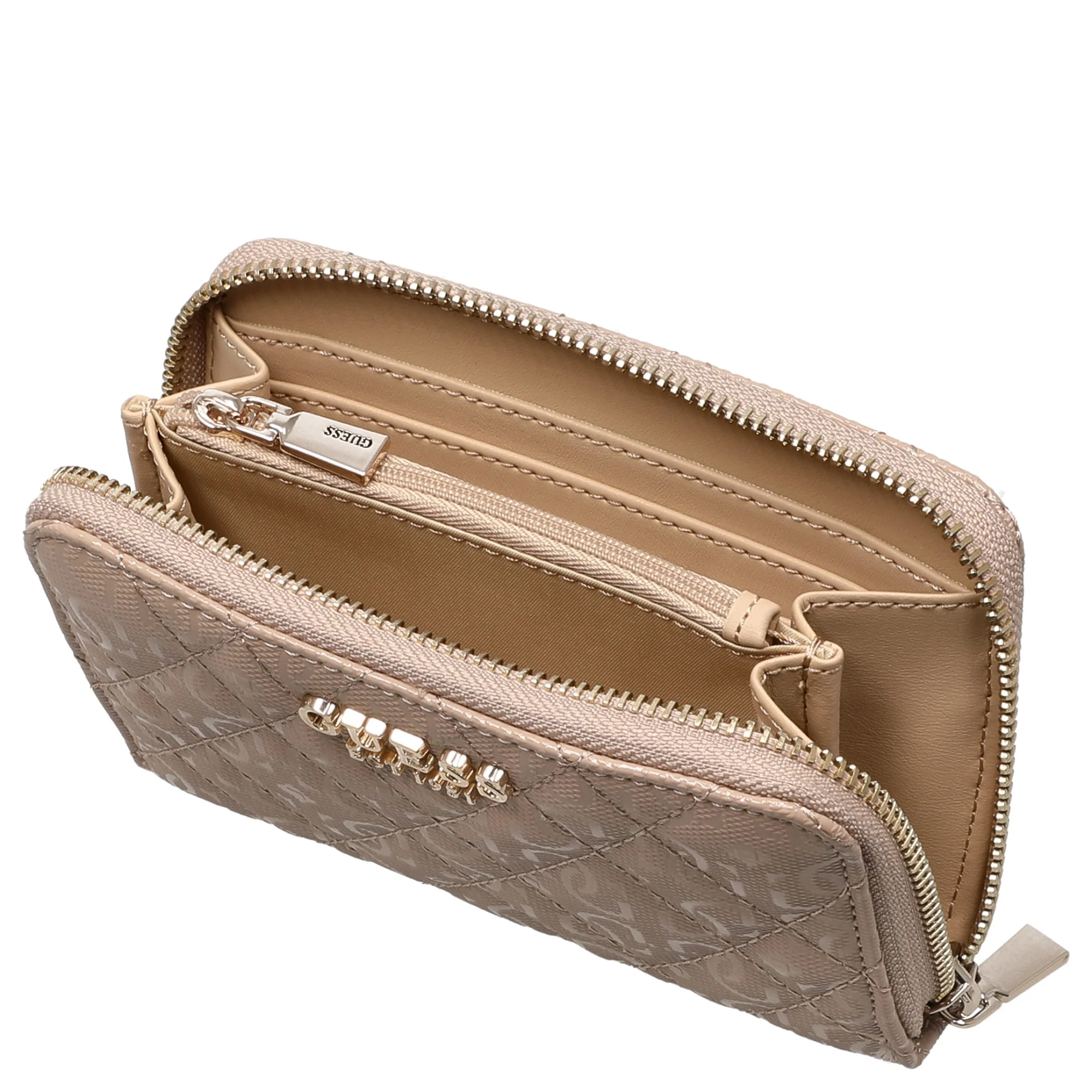 Guess Isemay SLG Medium Zip - Geldbörse (pale mocha) - Image 2