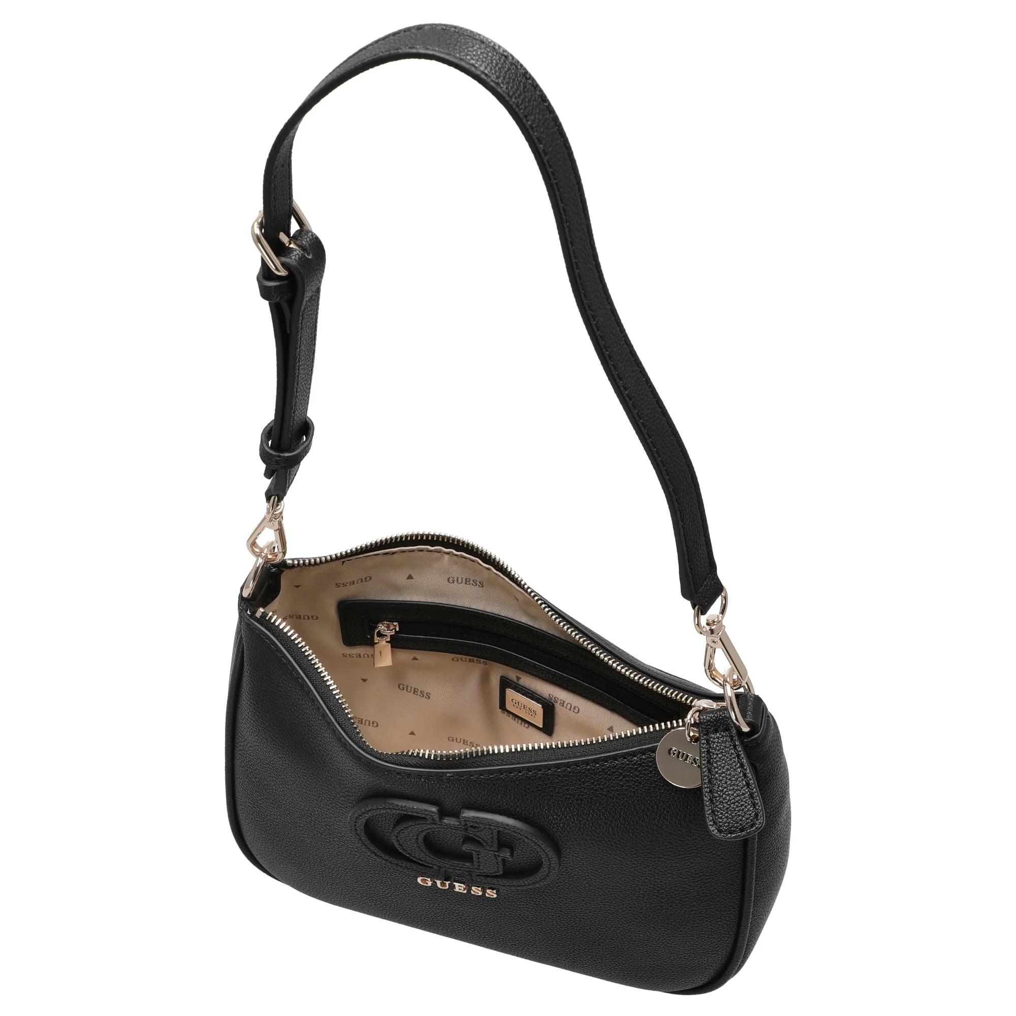 Guess Isola - Schultertasche 25 cm (black) - Image 6