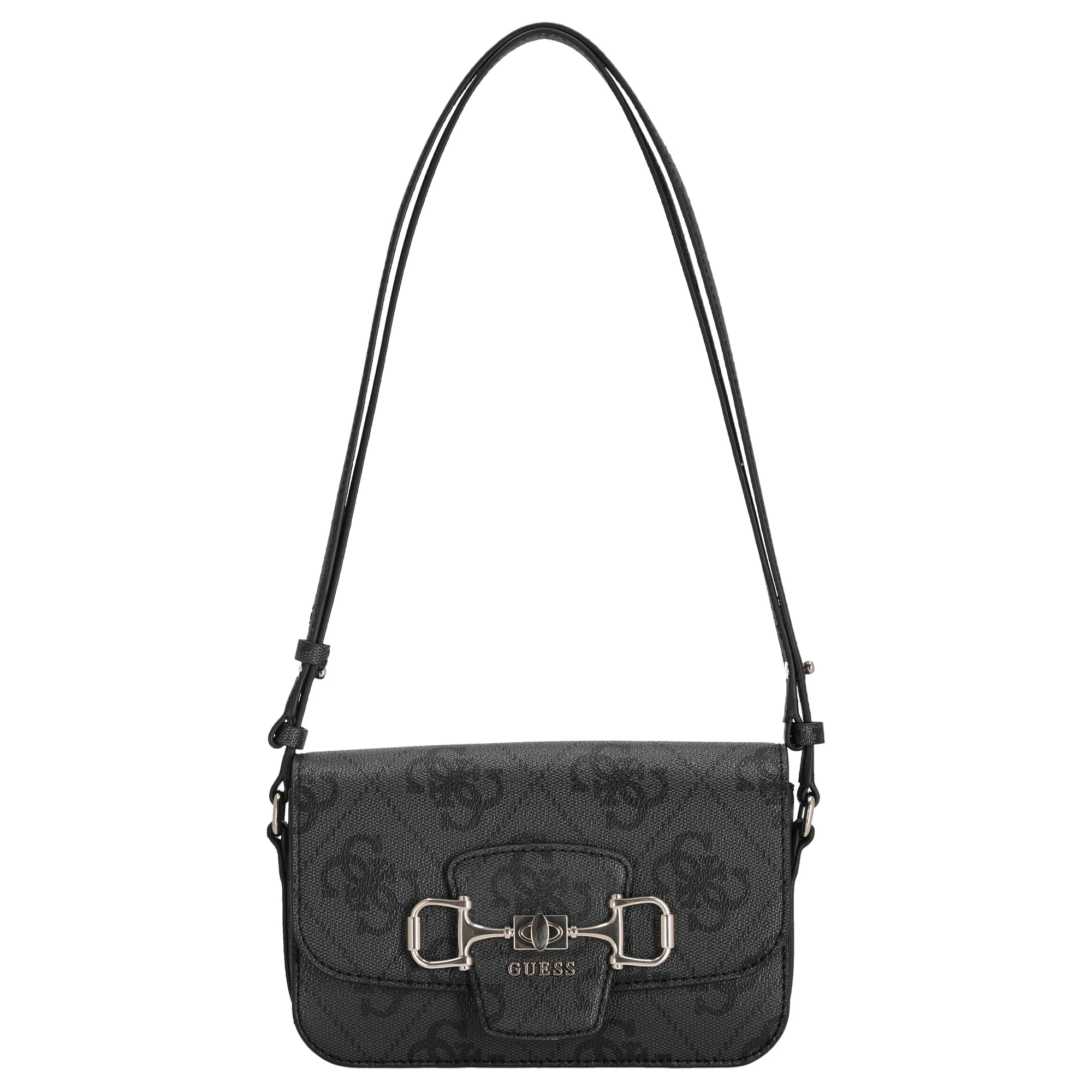 Guess Janie Logo - Umhängetasche 21 cm (coal logo)
