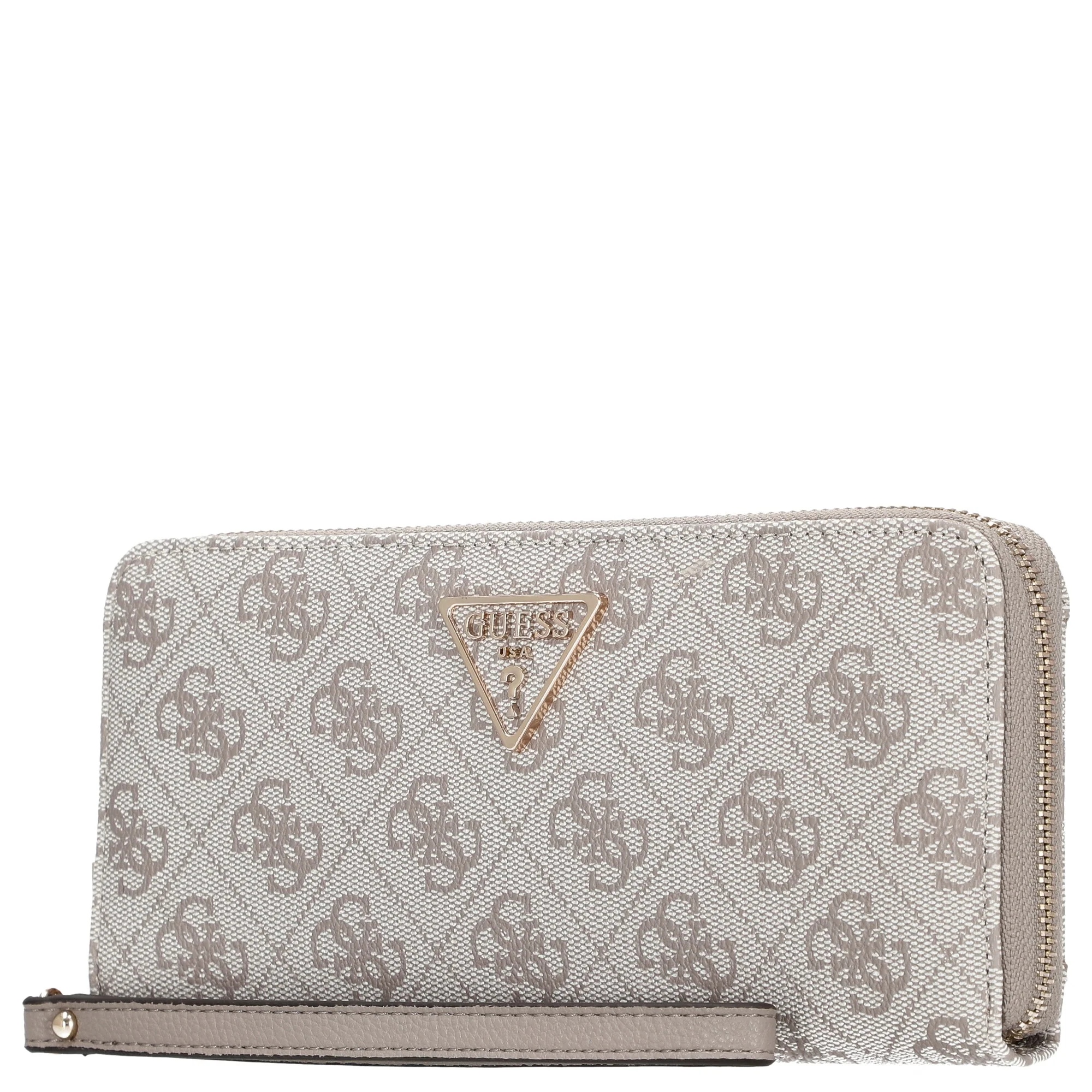Guess Laurel II SLG Large Zip Around - Geldbörse 12cc 20.5 cm (dark taupe logo) - Image 3
